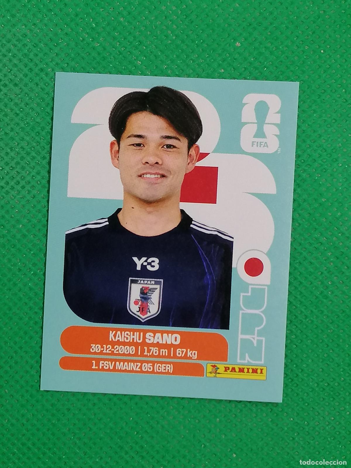 Figurine di Calcio: JPN 8 JPN8 KAISHU SANO JAPON ⚽ PANINI FIFA MUNDIAL WORLD CUP 26 2026 STICKER ⚽
