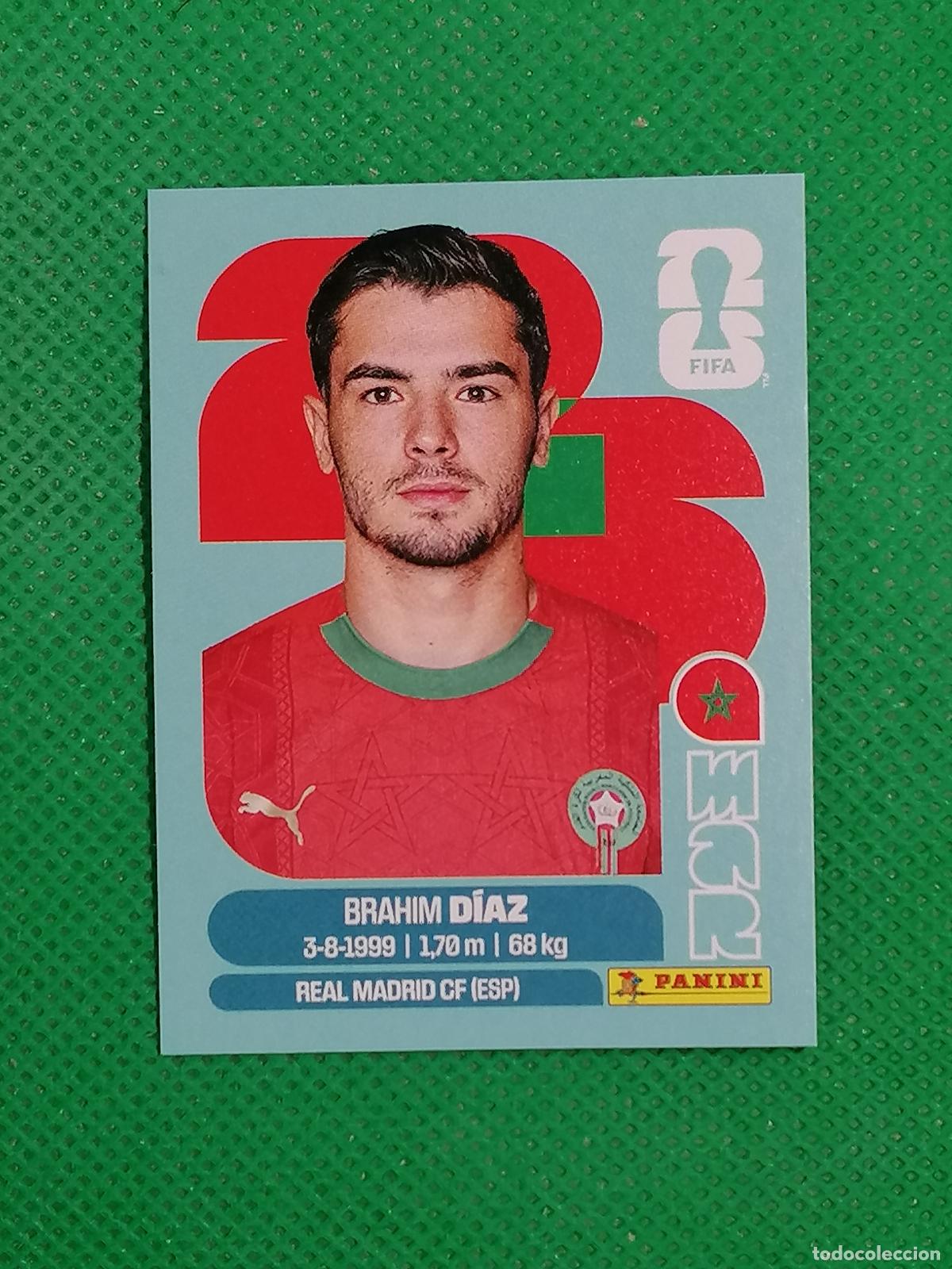 Figurine di Calcio: MAR 19 MAR19 BRAHIM DIAZ MARRUECOS ⚽ PANINI FIFA MUNDIAL WORLD CUP 26 2026 STICKER ⚽