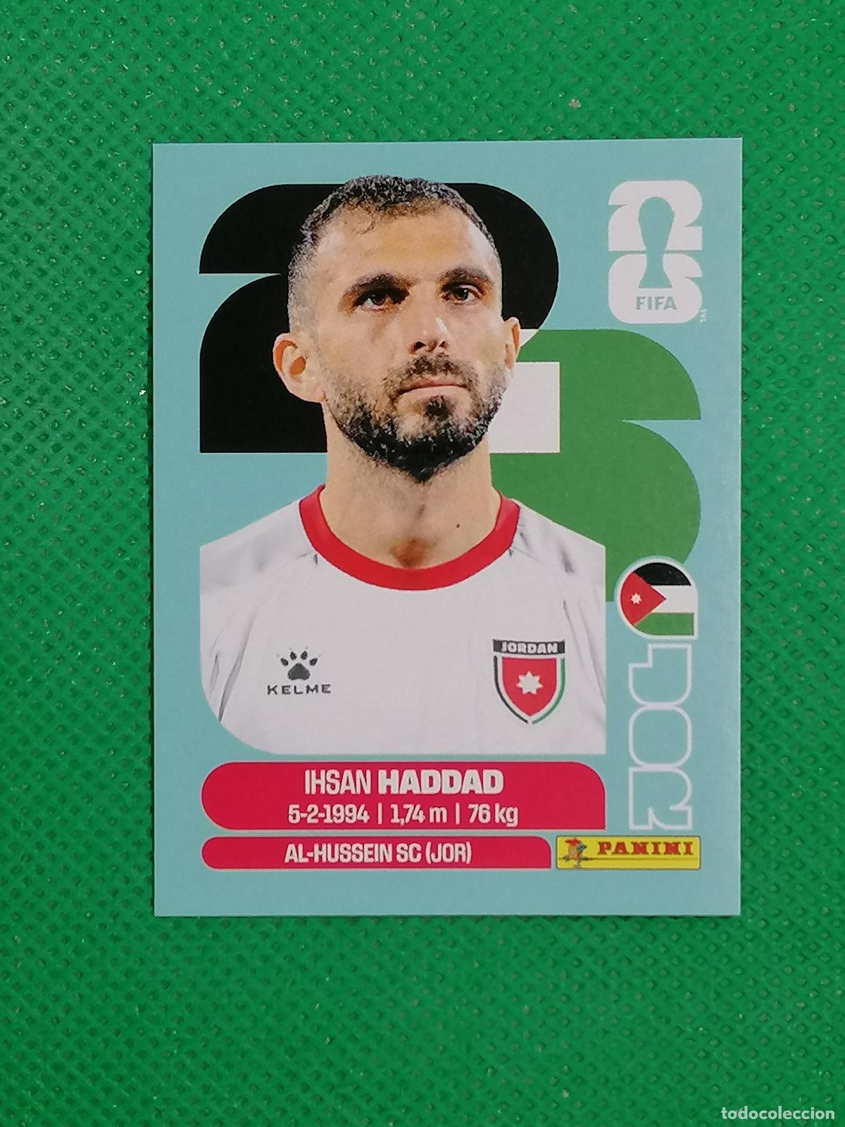 Figurine di Calcio: JOR 3 JOR3 IHSAN HADDAD JORDANIA ⚽ PANINI FIFA MUNDIAL WORLD CUP 26 2026 STICKER ⚽