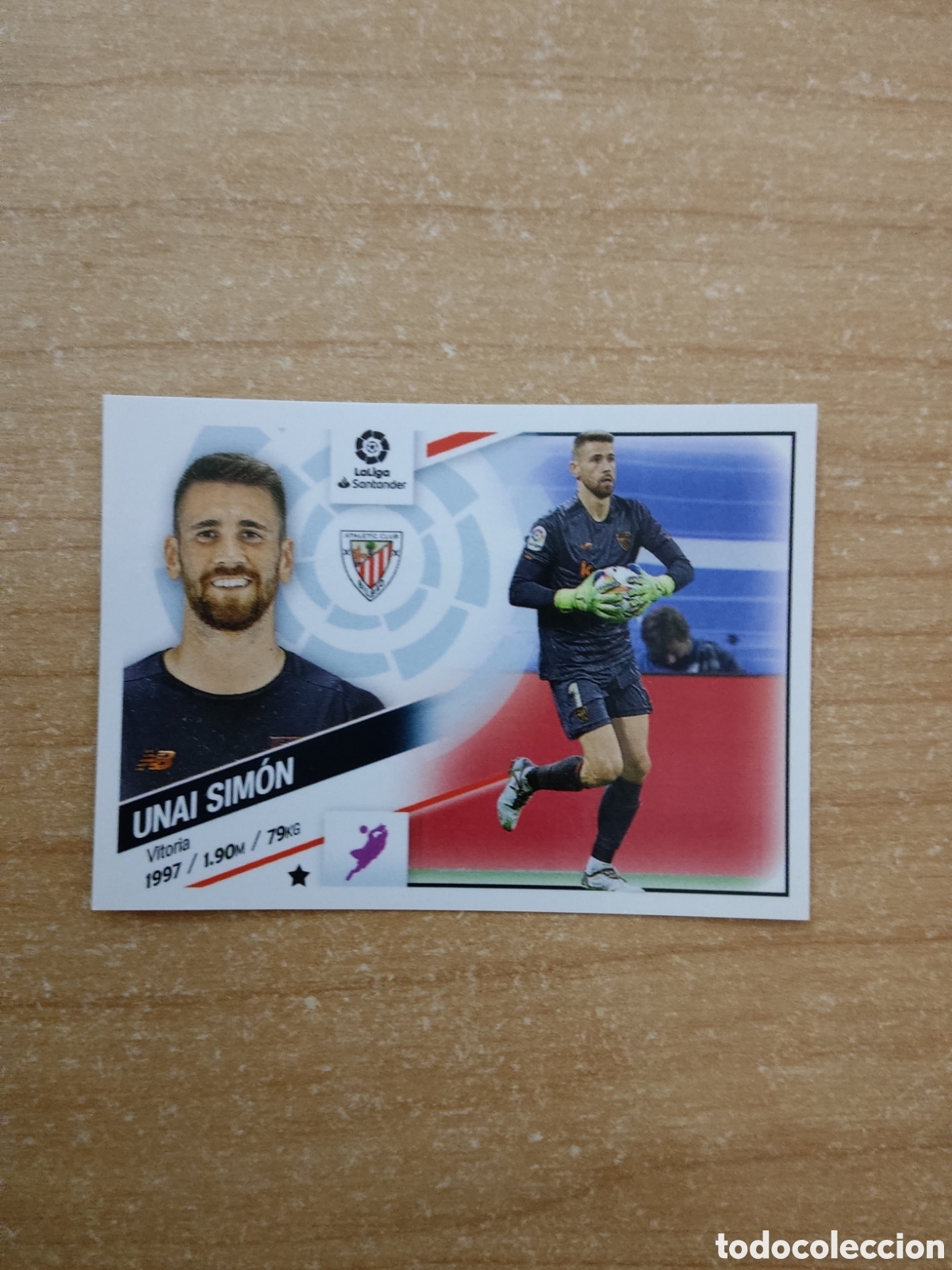 Figurine di Calcio: 3 UNAI SIMON ATHLETIC CLUB LIGA ESTE 2022 2023