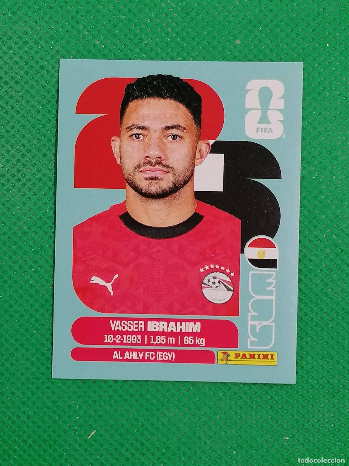 Figurine di Calcio: EGY 5 EGY5 YASSER IBRAHIM EGYPTO ⚽ PANINI FIFA MUNDIAL WORLD CUP 26 2026 STICKER ⚽