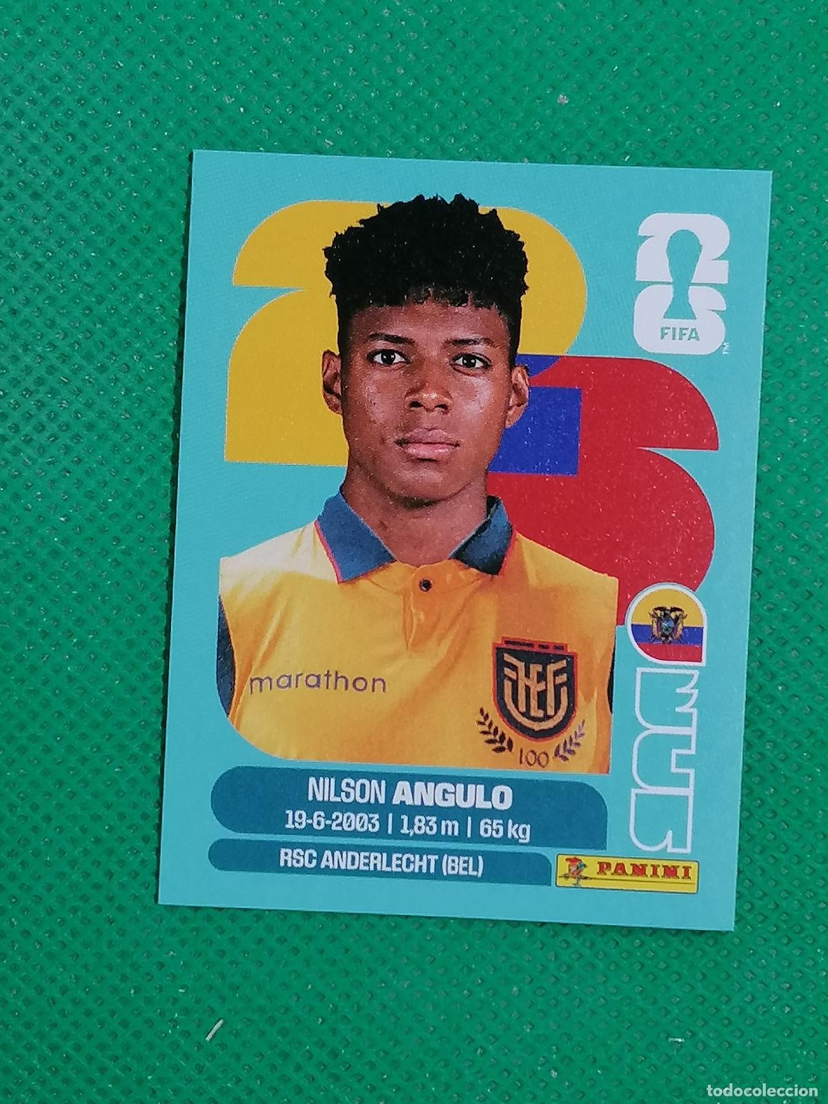 Cromos de f&uacute;tbol: ECU 17 ECU17 NILSON ANGULO ECUADOR ⚽ PANINI FIFA MUNDIAL WORLD CUP 26 2026 STICKER ⚽
