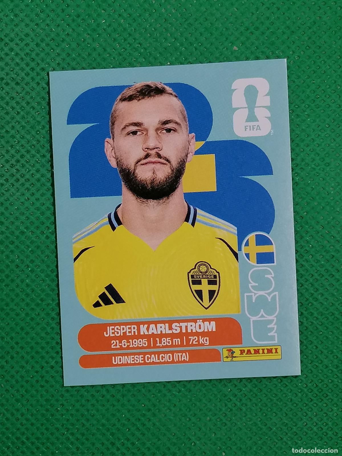 Cromos de f&uacute;tbol: SWE 10 SWE10 JESPER KARLSTROM SUECIA ⚽ PANINI FIFA MUNDIAL WORLD CUP 26 2026 STICKER ⚽