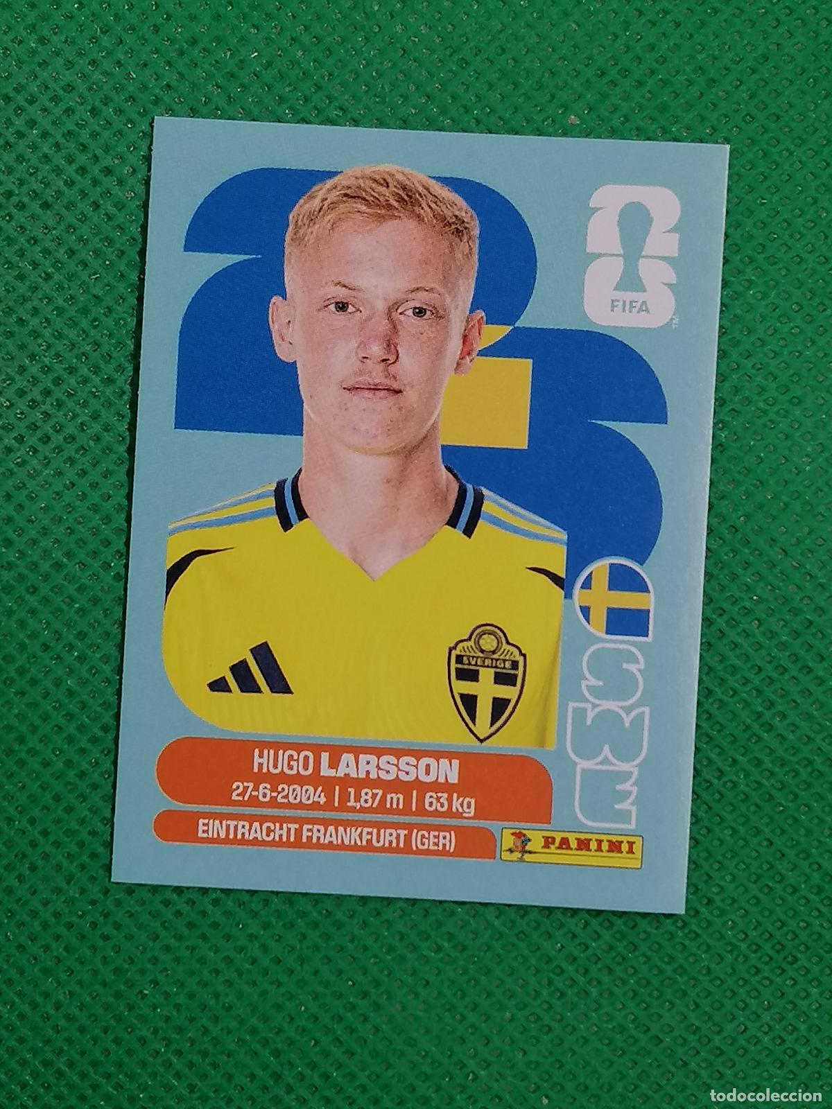 Cromos de f&uacute;tbol: SWE 9 SWE9 HUGO LARSSON SUECIA ⚽ PANINI FIFA MUNDIAL WORLD CUP 26 2026 STICKER ⚽