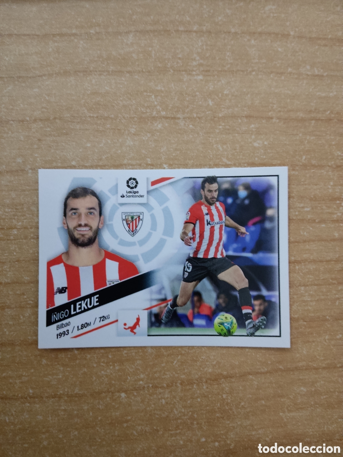 Cromos de f&uacute;tbol: 6 LEKUE ATHLETIC CLUB LIGA ESTE 2022 2023