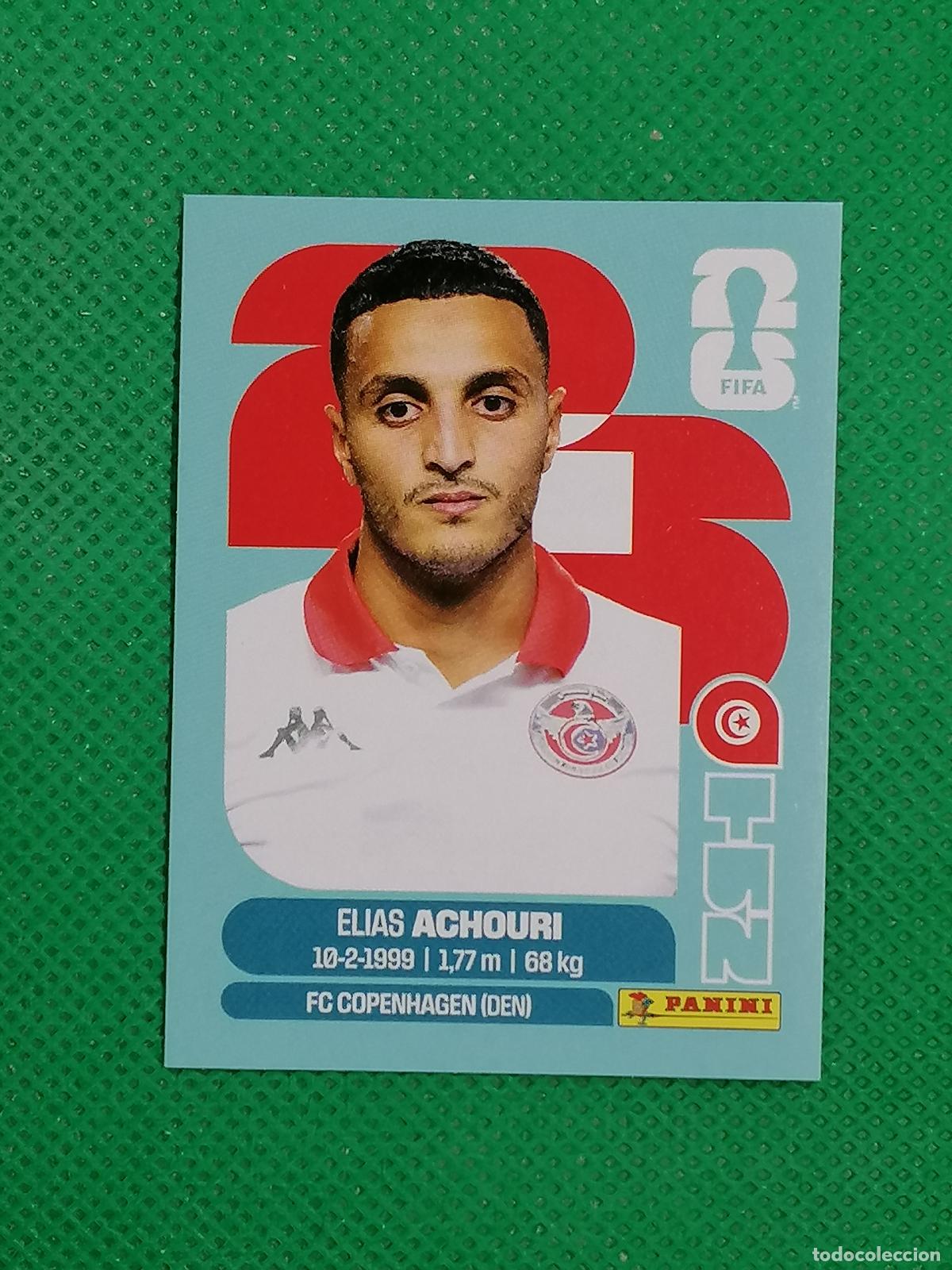 Cromos de f&uacute;tbol: TUN 15 TUN15 ELIAS ACHOURI TUNEZ ⚽ PANINI FIFA MUNDIAL WORLD CUP 26 2026 STICKER ⚽