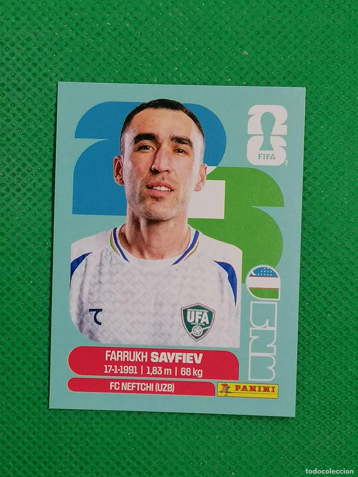 Cromos de f&uacute;tbol: UZB 3 UZB3 FARRUKH SAYFIEV UZBEKISTAN ⚽ PANINI FIFA MUNDIAL WORLD CUP 26 2026 STICKER ⚽