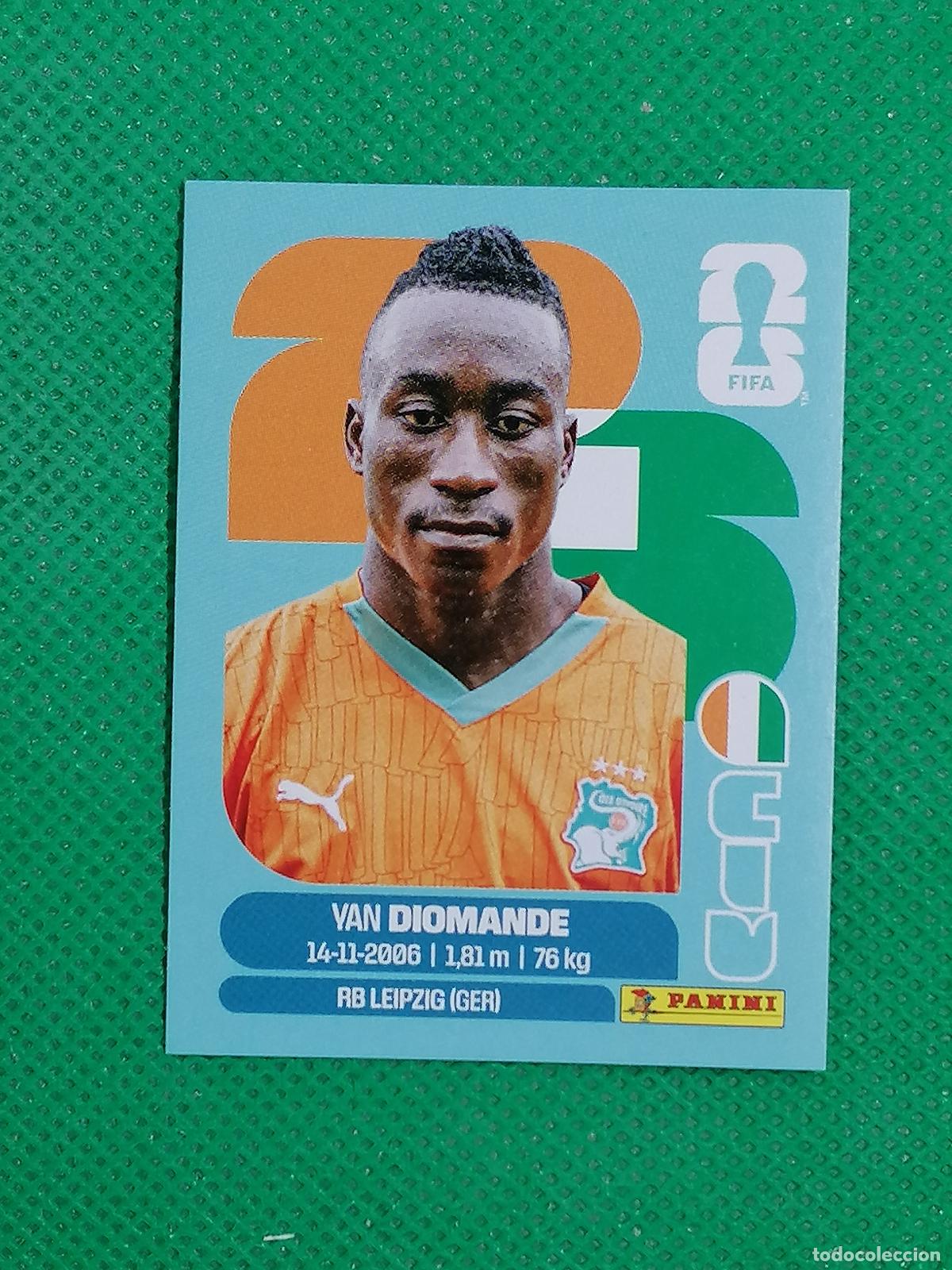 Cromos de f&uacute;tbol: CIV 18 CIV18 YAN DIOMANDE ROOKIE COSTA DE MARFIL ⚽ PANINI FIFA MUNDIAL WORLD CUP 26 2026 STICKER ⚽