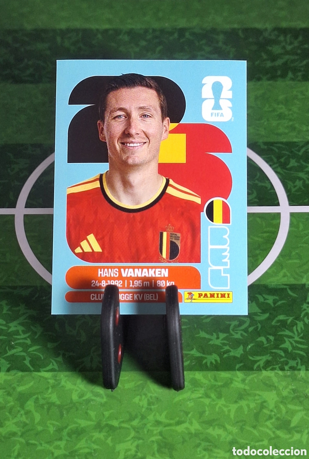 Cromos de f&uacute;tbol: HANS VANAKEN #BEL 14 MUNDIAL 2026