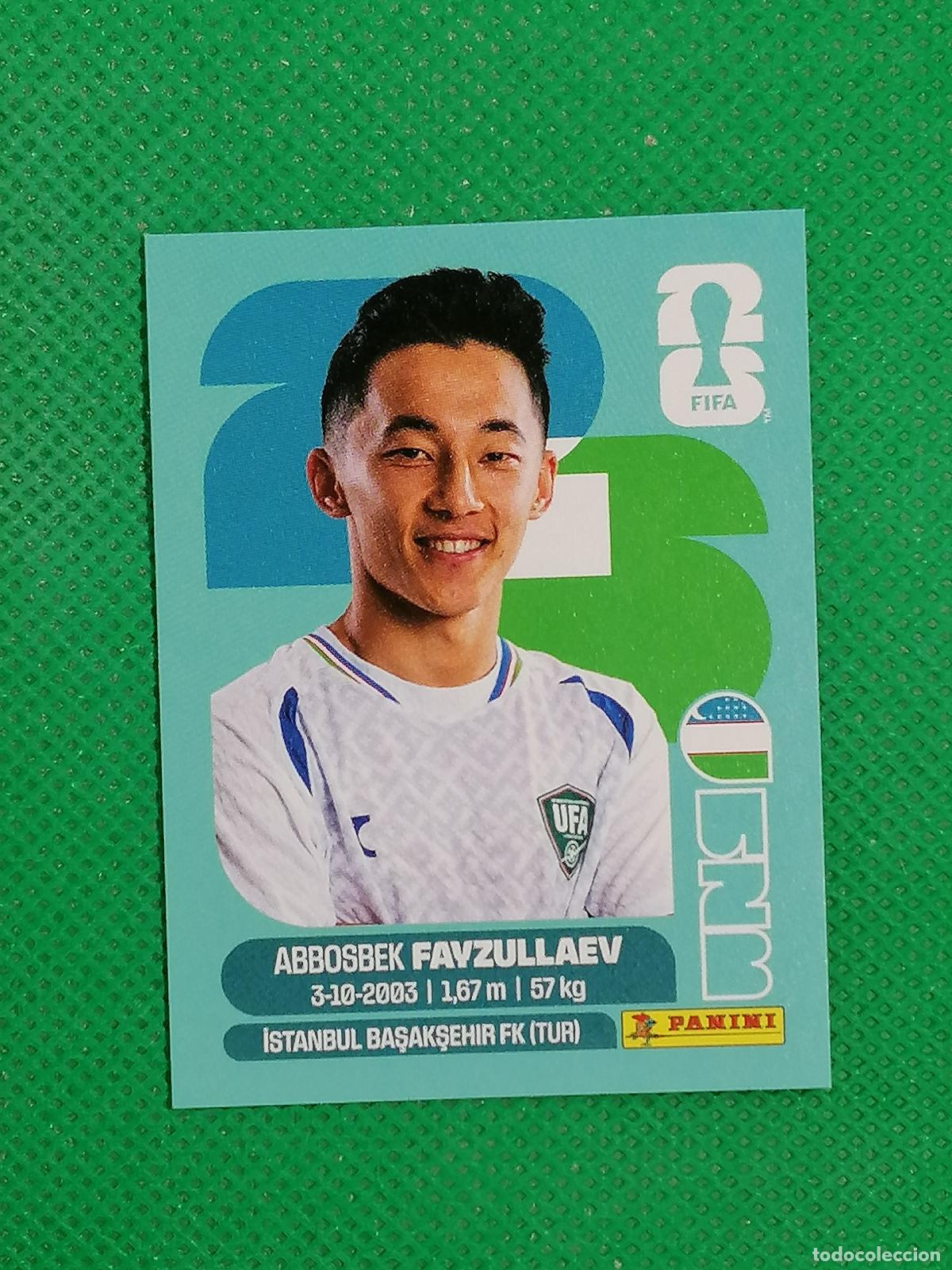 Cromos de f&uacute;tbol: UZB 20 UZB20 ABBOSBEK FAYZULLAEV UZBEKISTAN ⚽ PANINI FIFA MUNDIAL WORLD CUP 26 2026 STICKER ⚽