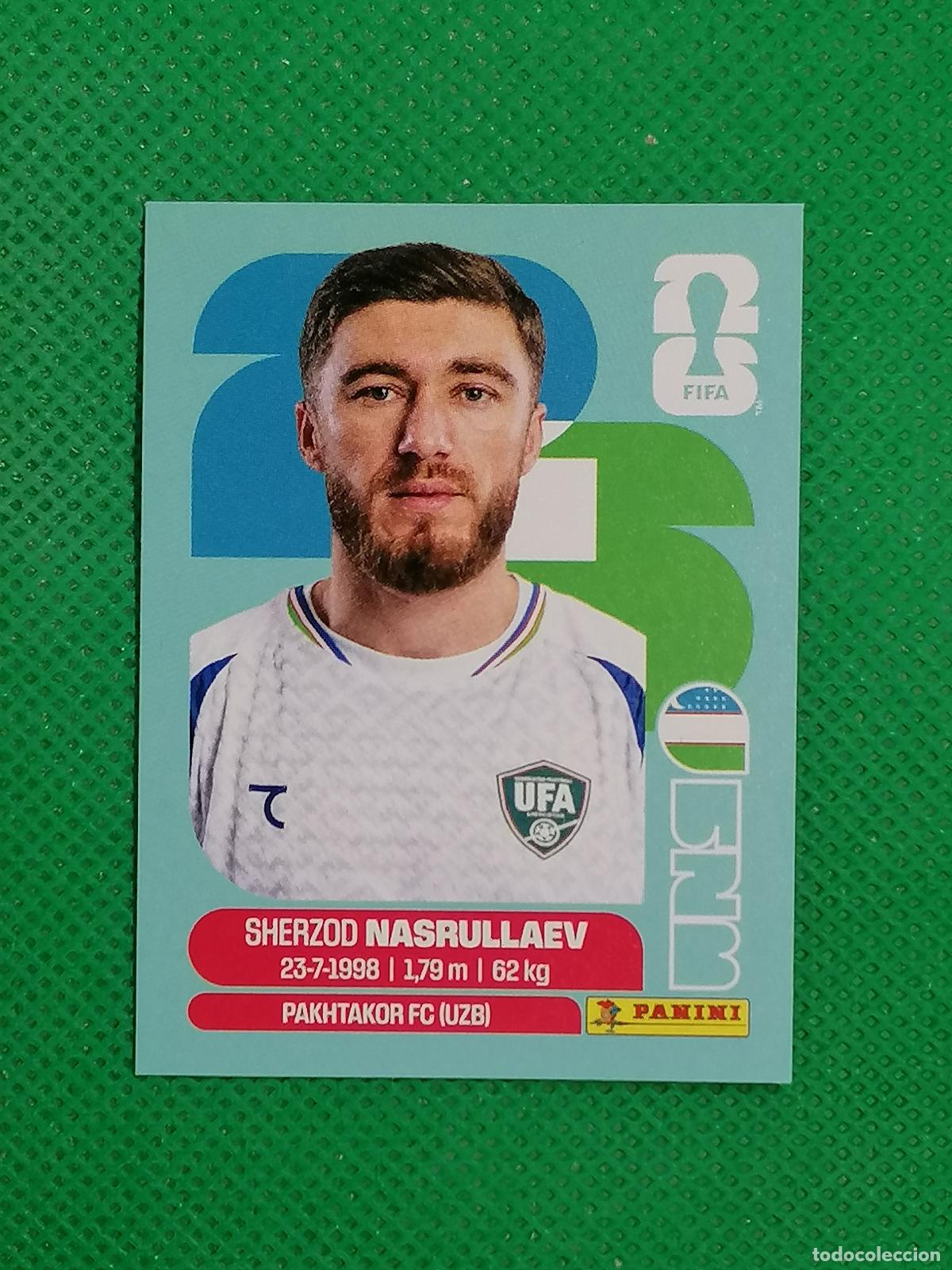Cromos de f&uacute;tbol: UZB 4 UZB4 SHERZOO NASRULLAEV UZBEKISTAN ⚽ PANINI FIFA MUNDIAL WORLD CUP 26 2026 STICKER ⚽