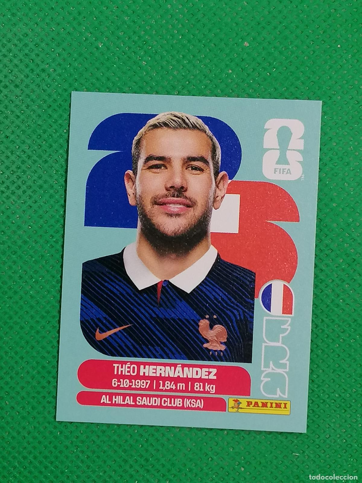 Figurine di Calcio: FRA 3 FRA3 THEO HERNANDEZ FRANCIA ⚽ PANINI FIFA MUNDIAL WORLD CUP 26 2026 STICKER ⚽