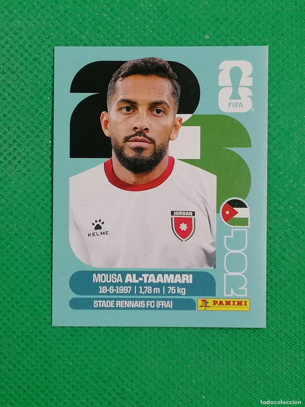 Figurine di Calcio: JOR 15 JOR15 MOUSA AL-TAAMARI JORDANIA ⚽ PANINI FIFA MUNDIAL WORLD CUP 26 2026 STICKER ⚽
