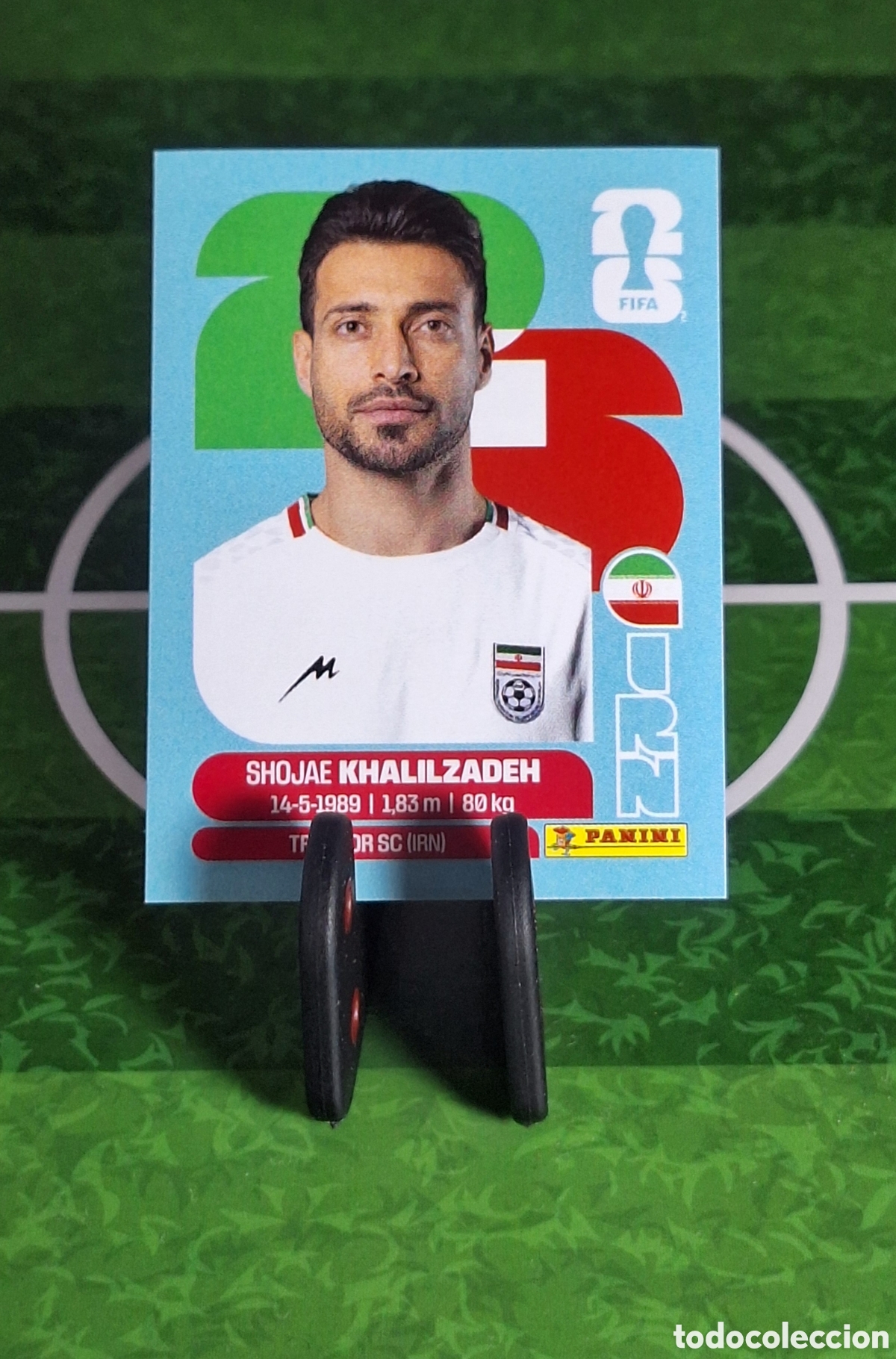 Cromos de f&uacute;tbol: SHOJAE KHALILZADEH #IRN 6 MUNDIAL 2026