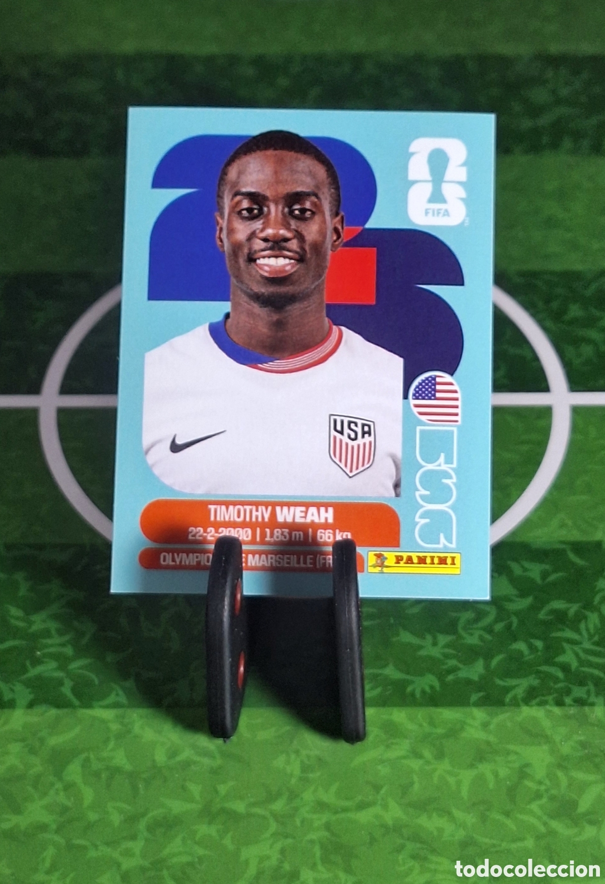 Cromos de f&uacute;tbol: TIMOTHY WEAH #USA 12 MUNDIAL 2026