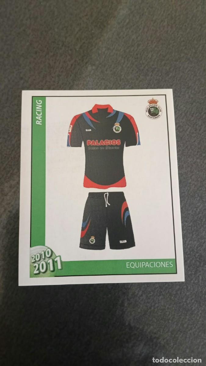 Cromos de f&uacute;tbol: Footprint 2010 2011 Oficial Racing De Santander 22 Equipacion Portero