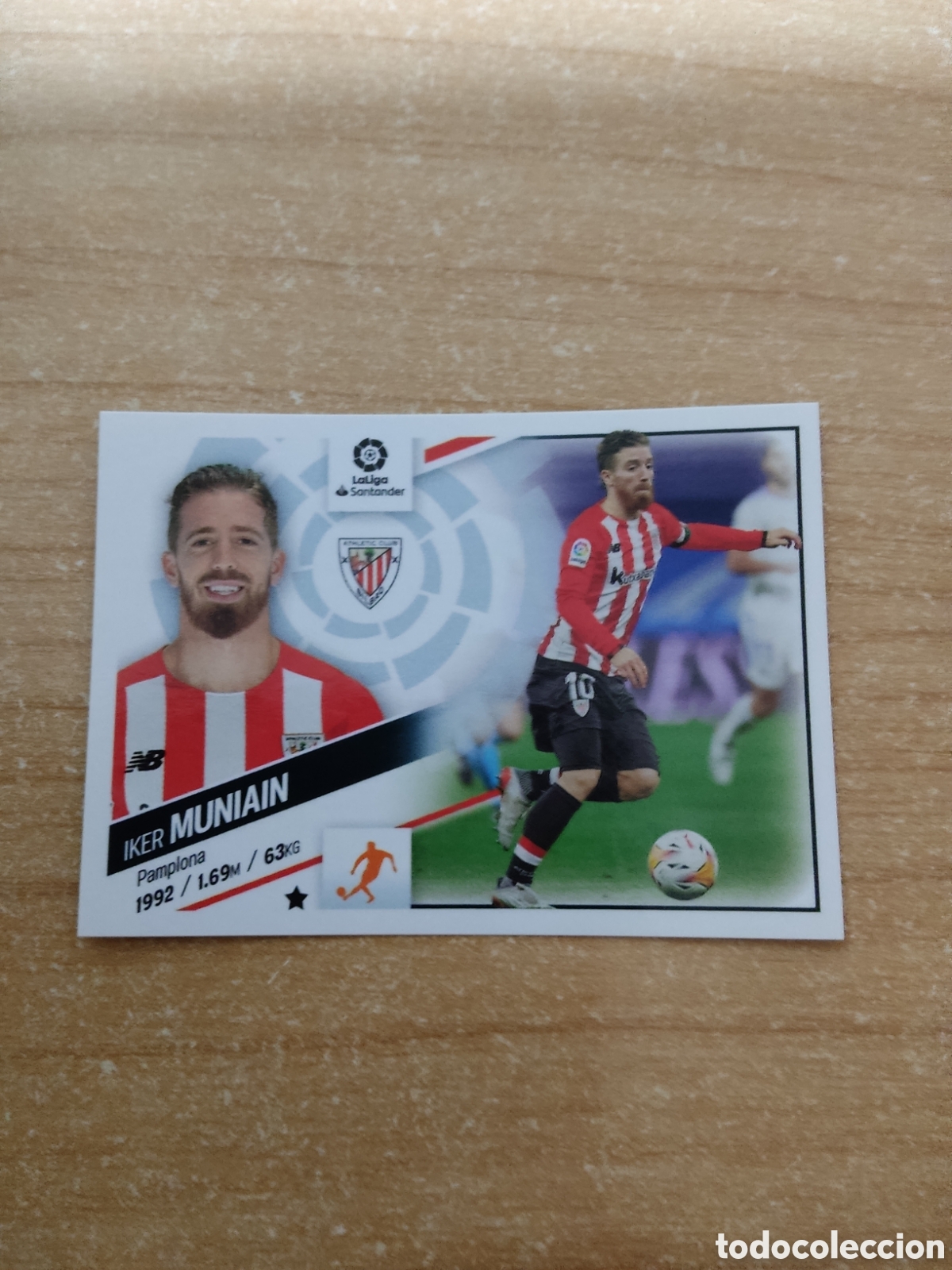 Cartes &agrave; collectionner de Football: 17 IKER MUNIAIN ATHLETIC CLUB LIGA ESTE 2022 2023