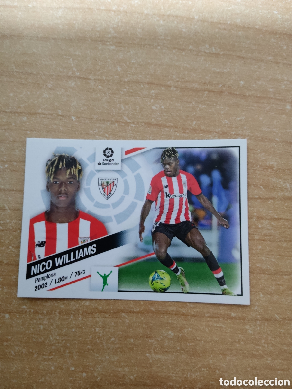 Cartes &agrave; collectionner de Football: 18 A NICO WILLIAMS ATHLETIC CLUB LIGA ESTE 2022 2023