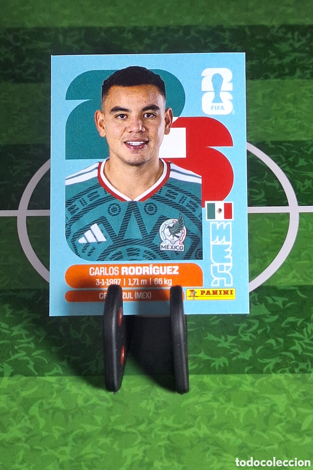Cromos de f&uacute;tbol: CARLOS RODR&Iacute;GUEZ #MEX 9 MUNDIAL 2026