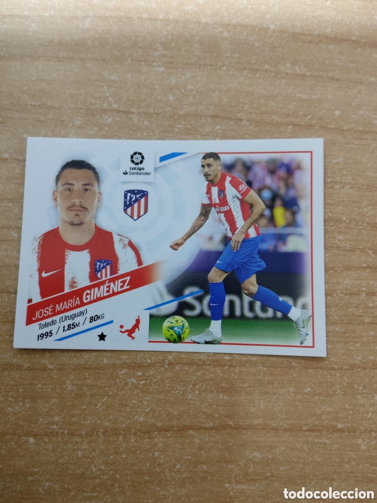 Cromos de f&uacute;tbol: 7 GIMENEZ ATLETICO MADRID LIGA ESTE 2022 2023