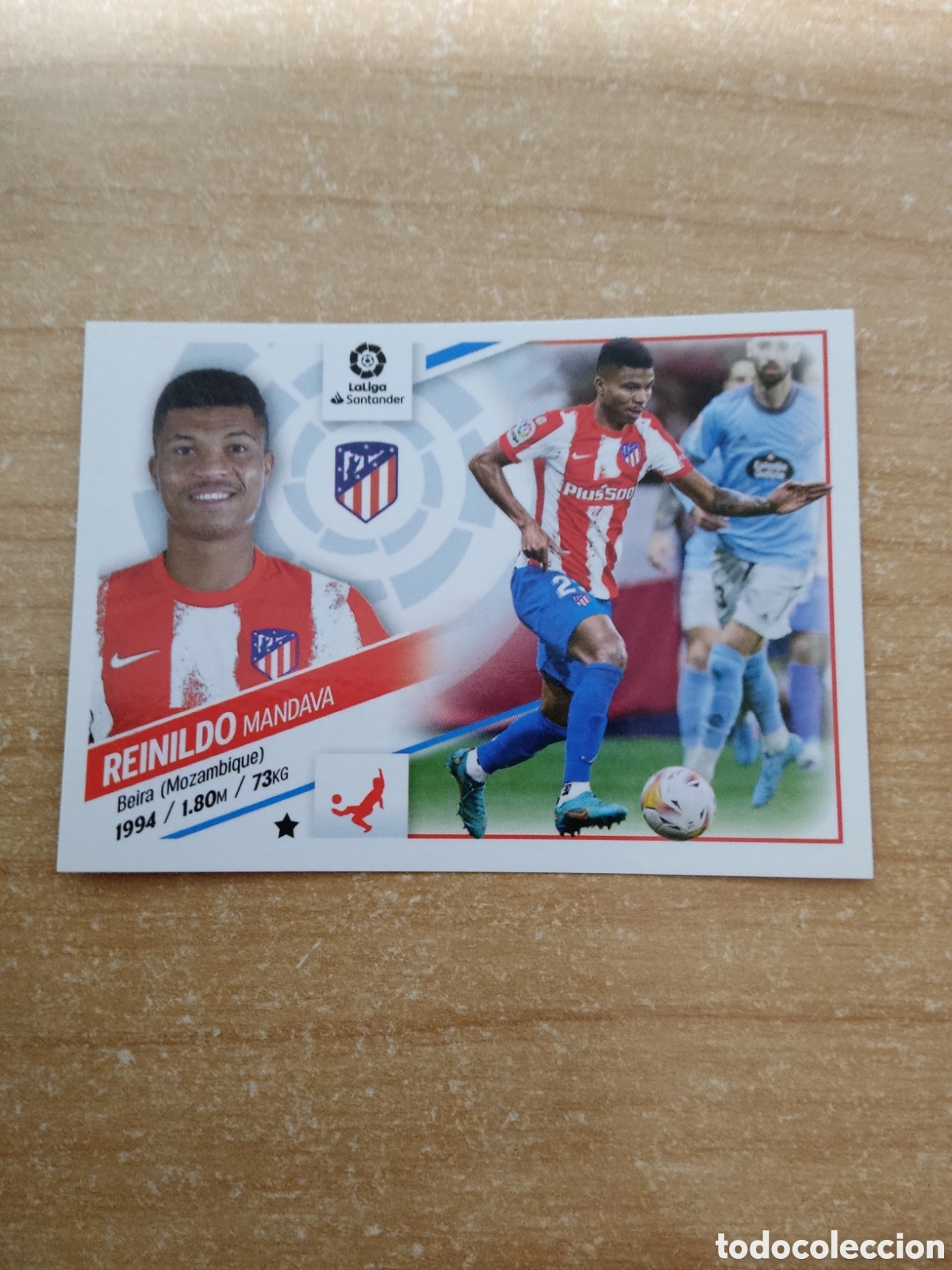 Cromos de f&uacute;tbol: 10 REINILDO ATLETICO MADRID LIGA ESTE 2022 2023