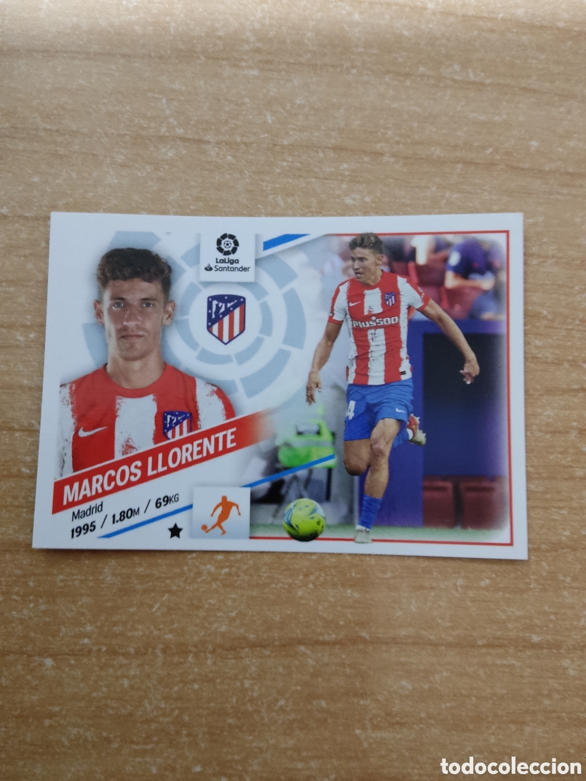 Cromos de f&uacute;tbol: 11 MARCOS LLORENTE ATLETICO MADRID LIGA ESTE 2022 2023