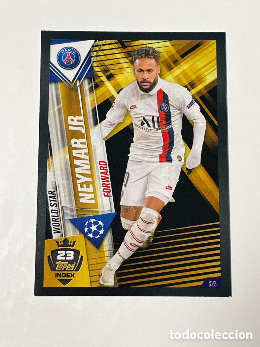 Cromos de f&uacute;tbol: Neymar Paris Saint Germain Topps Match Attax 2019/20 #S23