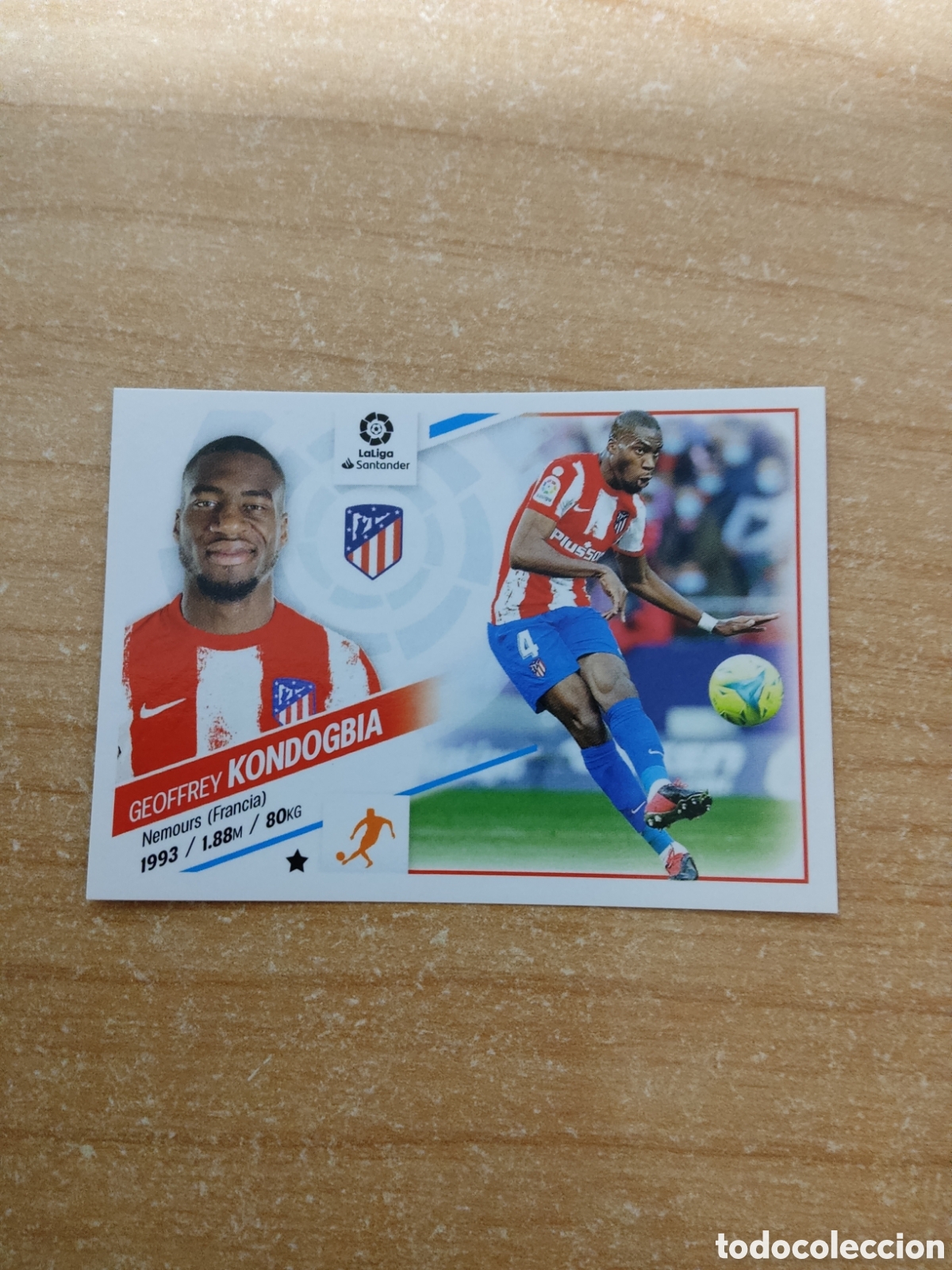 Cromos de f&uacute;tbol: 13 KONDOGBIA ATLETICO MADRID LIGA ESTE 2022 2023