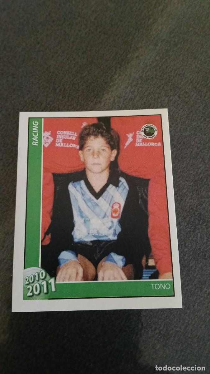 Cromos de f&uacute;tbol: Footprint 2010 2011 Oficial Racing De Santander 35 To&ntilde;o