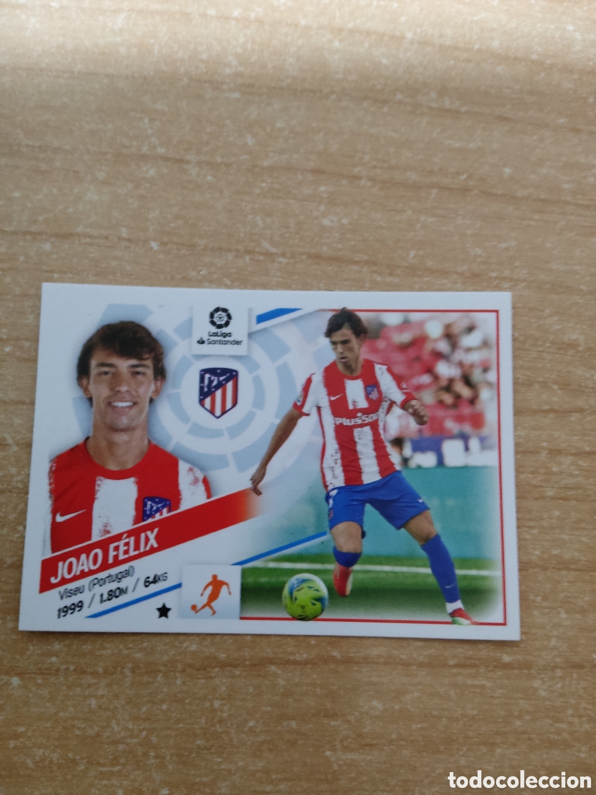 Cromos de f&uacute;tbol: 17 JOAO FELIX ATLETICO MADRID LIGA ESTE 2022 2023