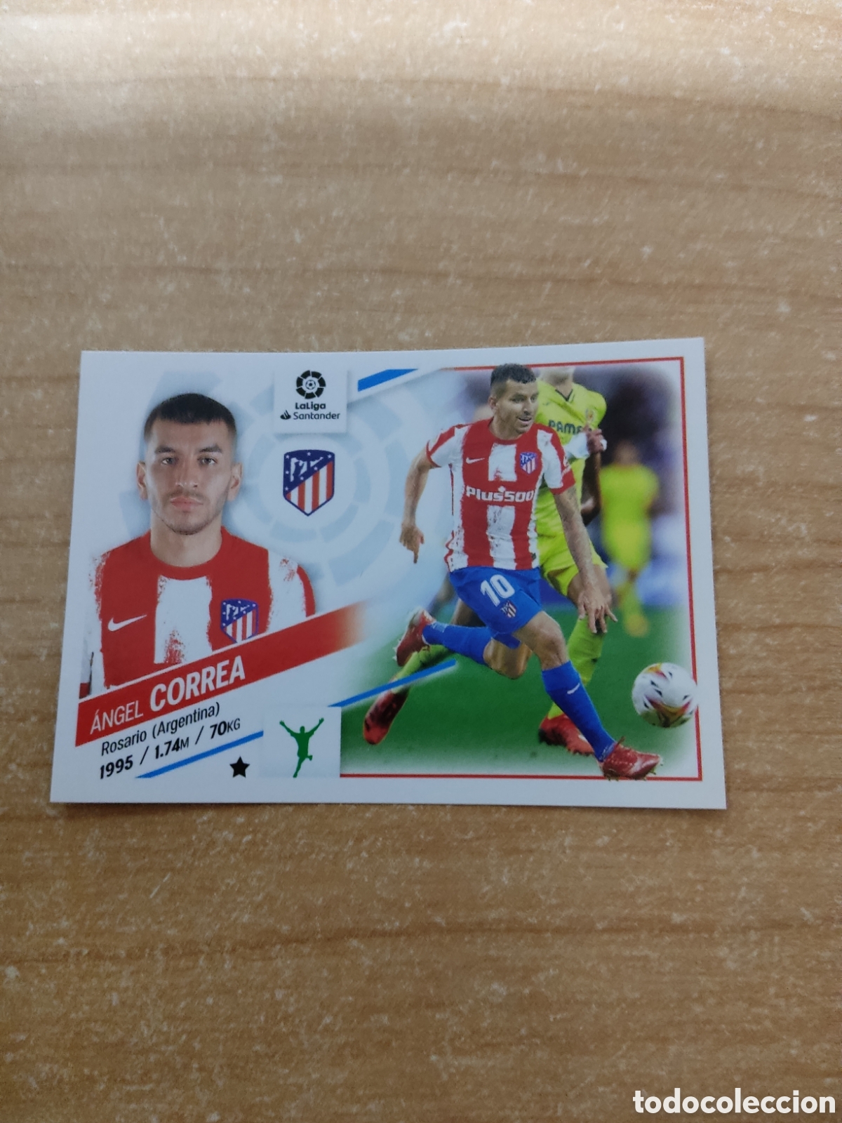 Cromos de f&uacute;tbol: 18 ANGEL CORREA ATLETICO MADRID LIGA ESTE 2022 2023