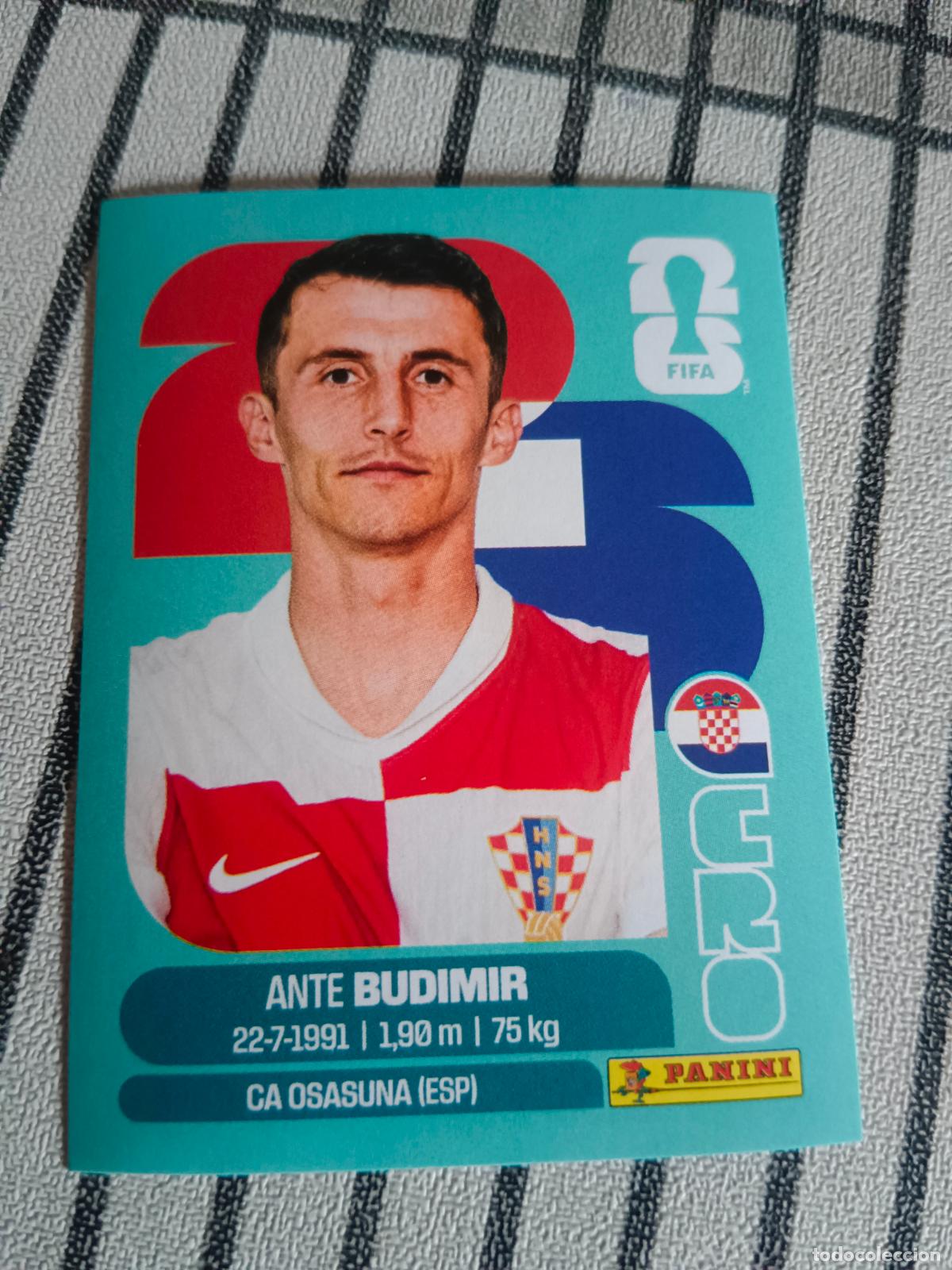 Cromos de f&uacute;tbol: MUNDIAL 2026 ESTADOS UNIDOS USA MEXICO MEJICO CANADA CRO 18 CRO18 ANTE BUDIMIR CROACIA FIFA