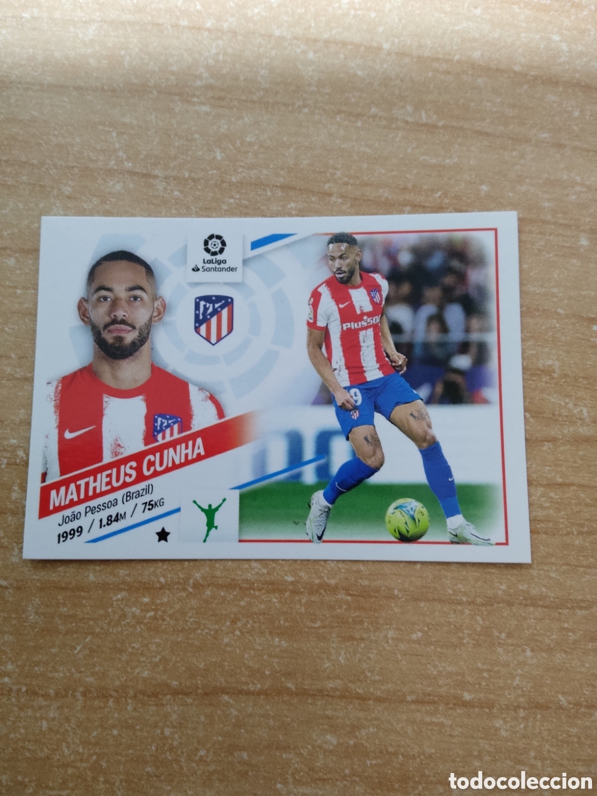 Cromos de f&uacute;tbol: 19 CUNHA ATLETICO MADRID LIGA ESTE 2022 2023