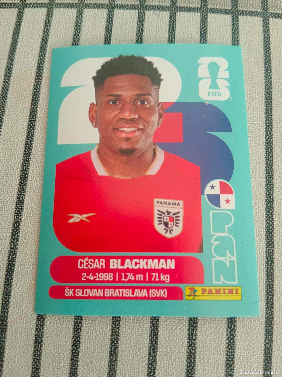 Cromos de f&uacute;tbol: MUNDIAL 2026 ESTADOS UNIDOS USA MEXICO MEJICO CANADA PAN 9 PAN9 CESAR BLACKMAN PANAMA FIFA