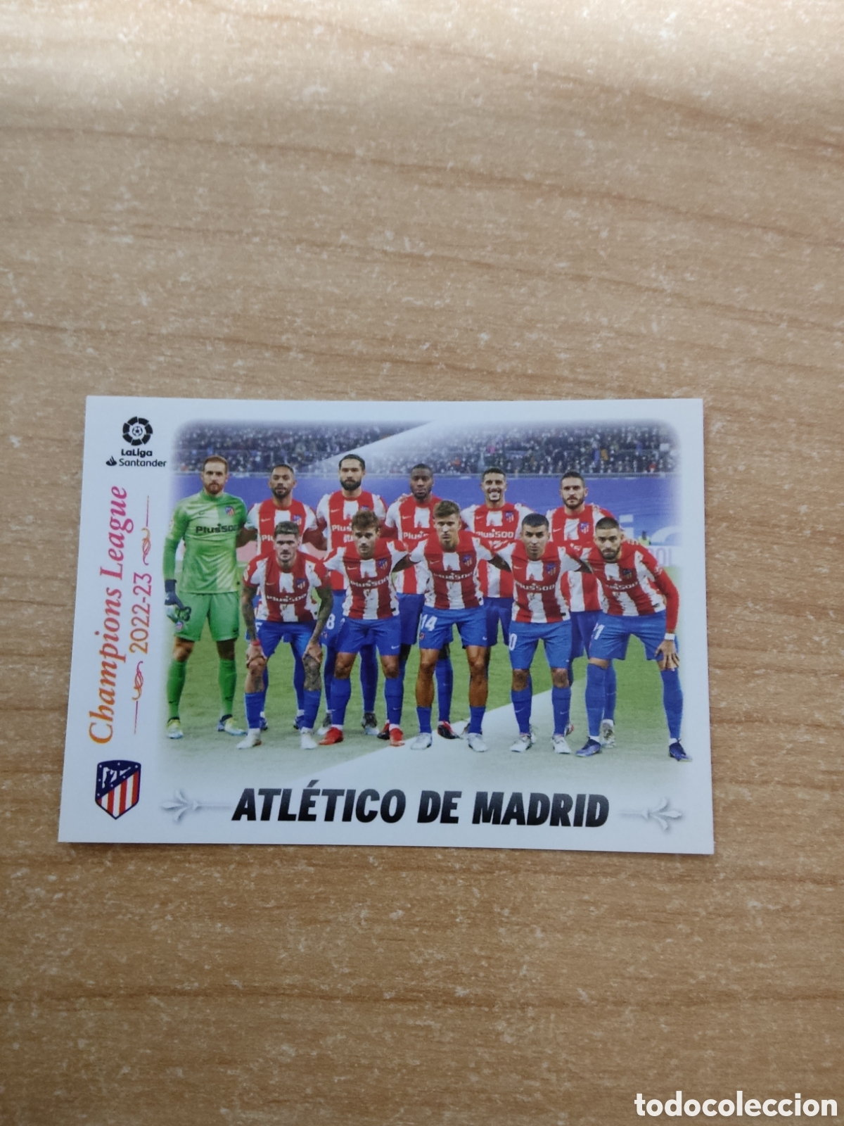Cromos de f&uacute;tbol: 3 PLANTILLA ATLETICO MADRID CUADRO DE HONOR LIGA ESTE 2022 2023