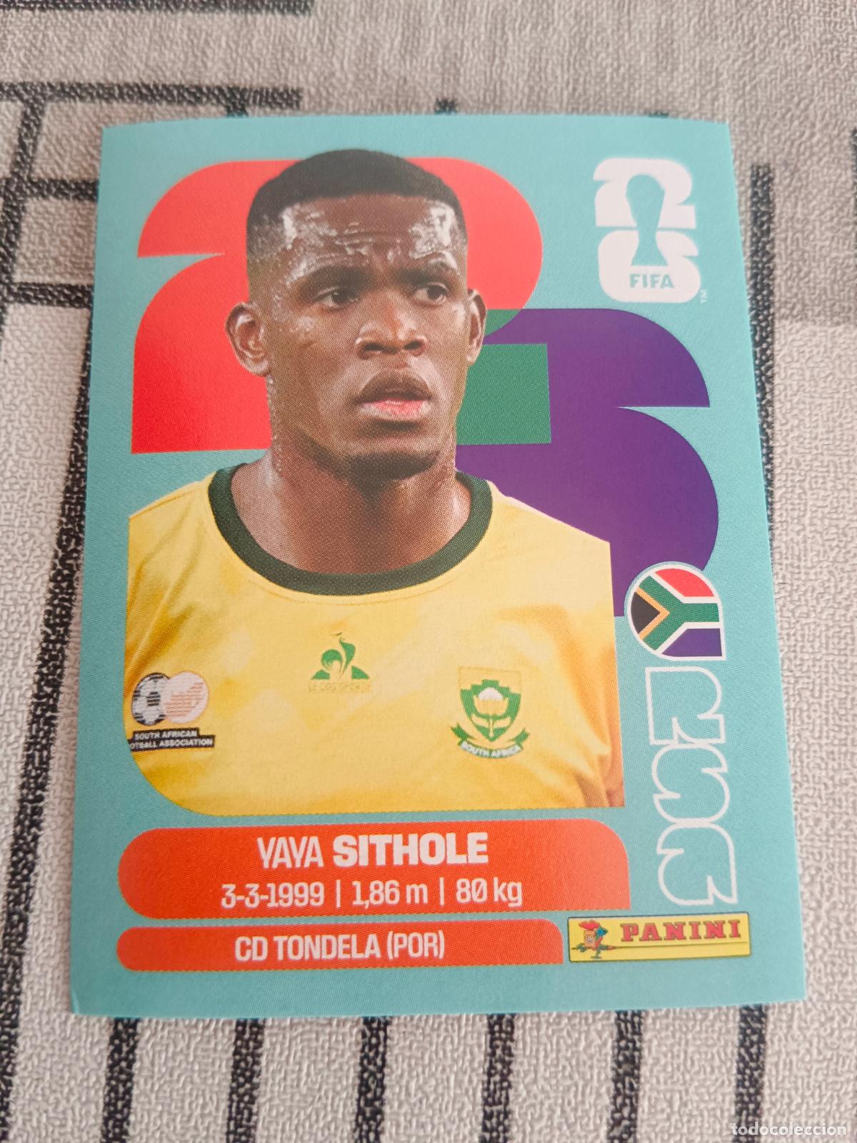 Cromos de f&uacute;tbol: MUNDIAL 2026 ESTADOS UNIDOS USA MEXICO MEJICO CANADA RSA 15 RSA15 VAYA SITHOLE SUD&Aacute;FRICA FIFA