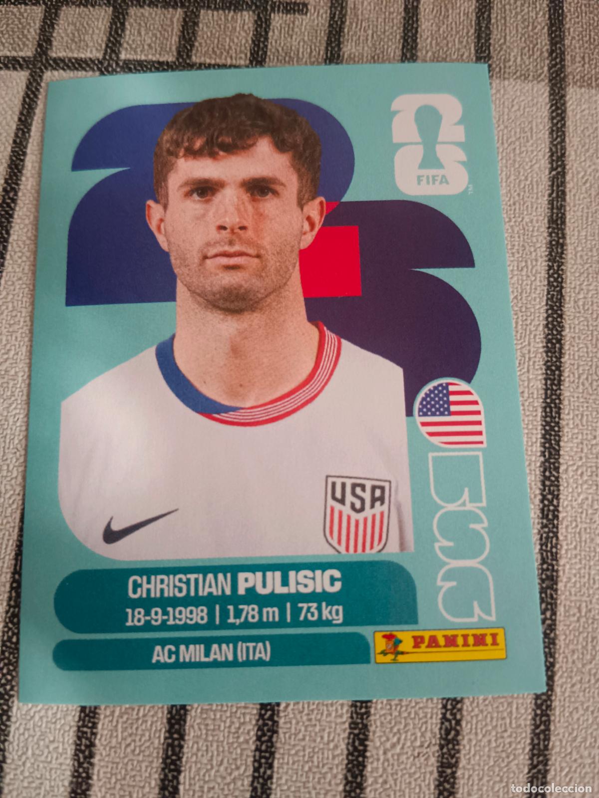 Cromos de f&uacute;tbol: MUNDIAL 2026 ESTADOS UNIDOS USA MEXICO MEJICO CANADA USA 16 USA16 CHRISTIAN PULISIC FIFA
