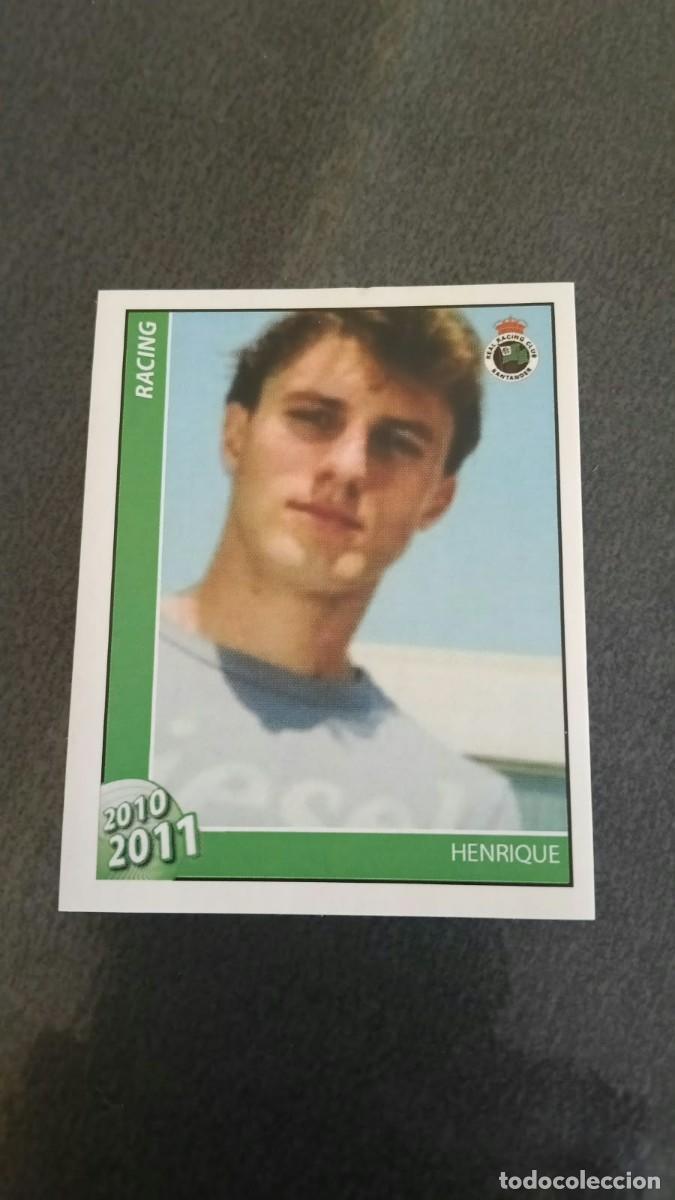 Cromos de f&uacute;tbol: Footprint 2010 2011 Oficial Racing De Santander 41 Henrique