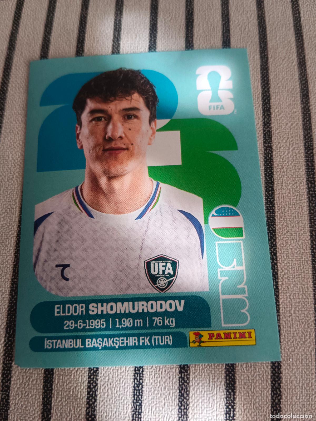 Cromos de f&uacute;tbol: MUNDIAL 2026 ESTADOS UNIDOS USA MEXICO MEJICO CANADA UZB 16 UZB16 SHOMURODOV UZBEKISTAN FIFA