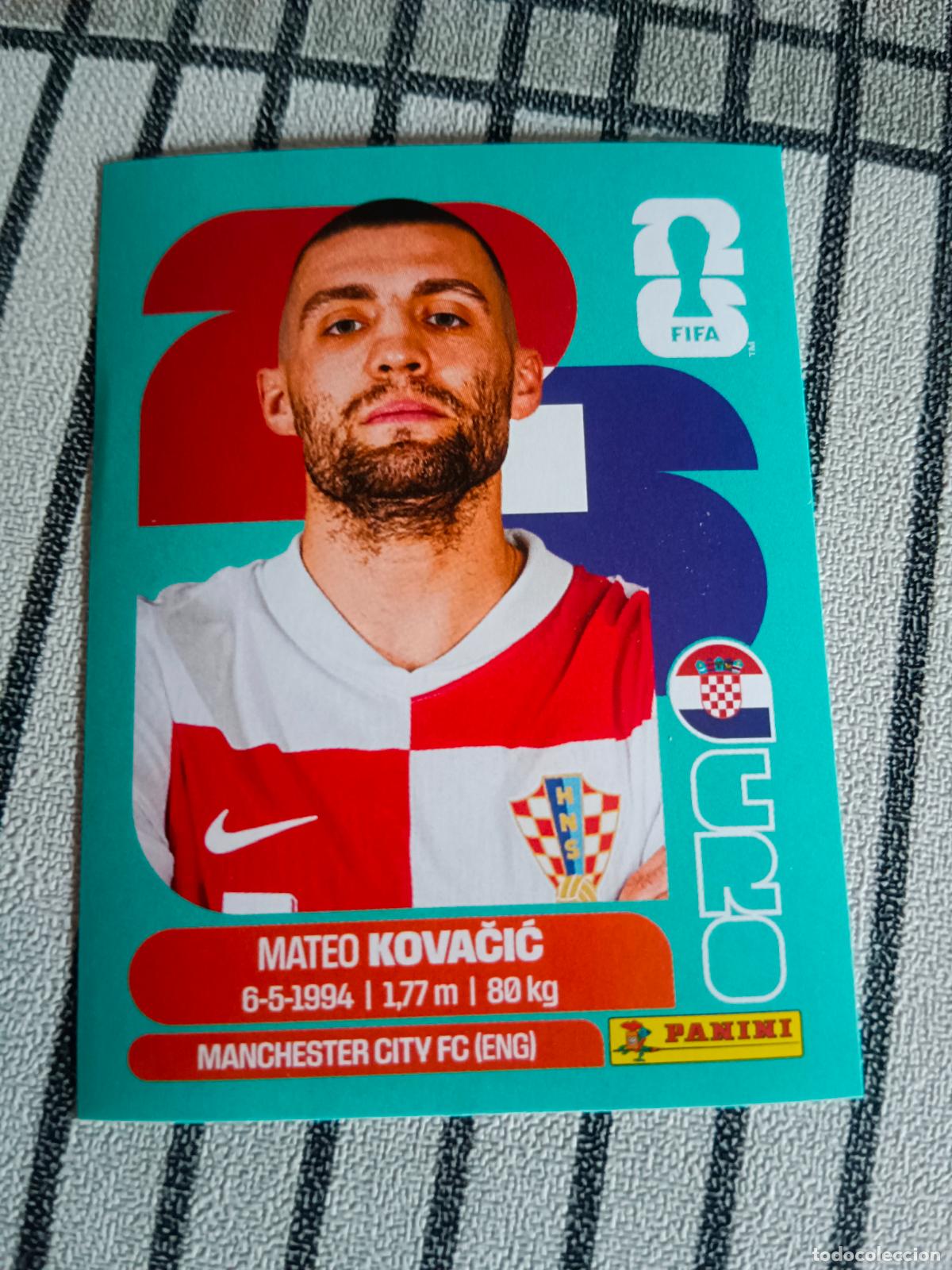 Cromos de f&uacute;tbol: MUNDIAL 2026 ESTADOS UNIDOS USA MEXICO MEJICO CANADA CRO 10 CRO10 MATEO KOVACIC CROACIA FIFA