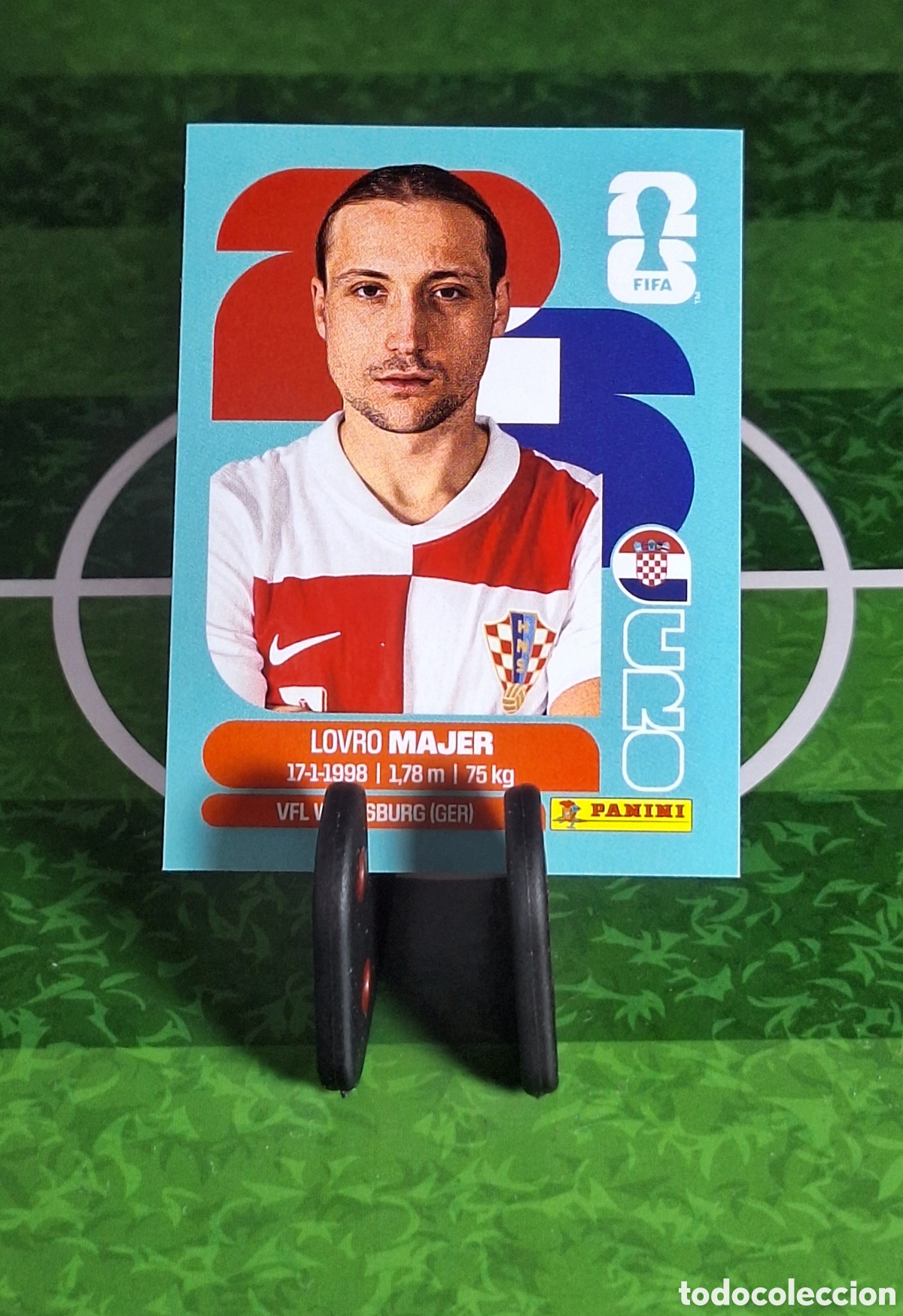 Cromos de f&uacute;tbol: LOVRO MAJER #CRO 12 MUNDIAL 2026