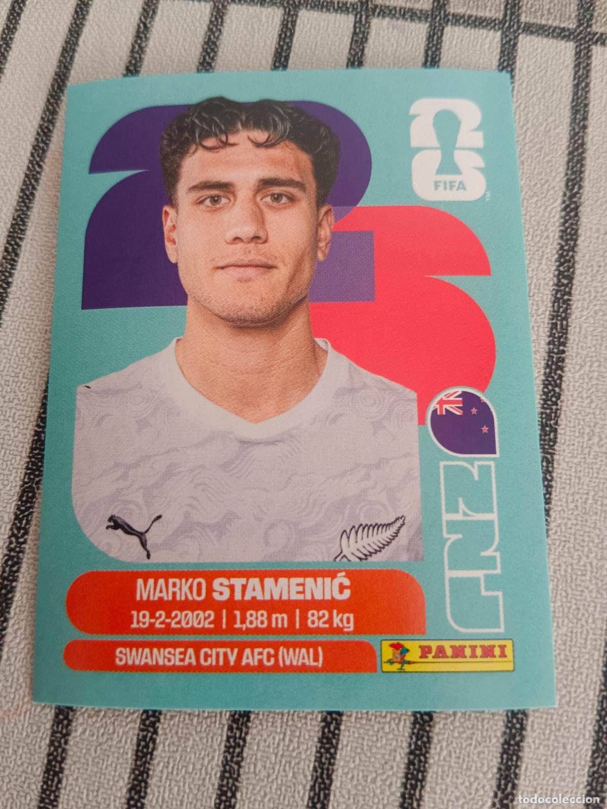Cromos de f&uacute;tbol: MUNDIAL 2026 ESTADOS UNIDOS USA MEXICO MEJICO CANADA NZL 15 NZL15 MARKO STAMENIC NUEVA ZELANDA FIFA
