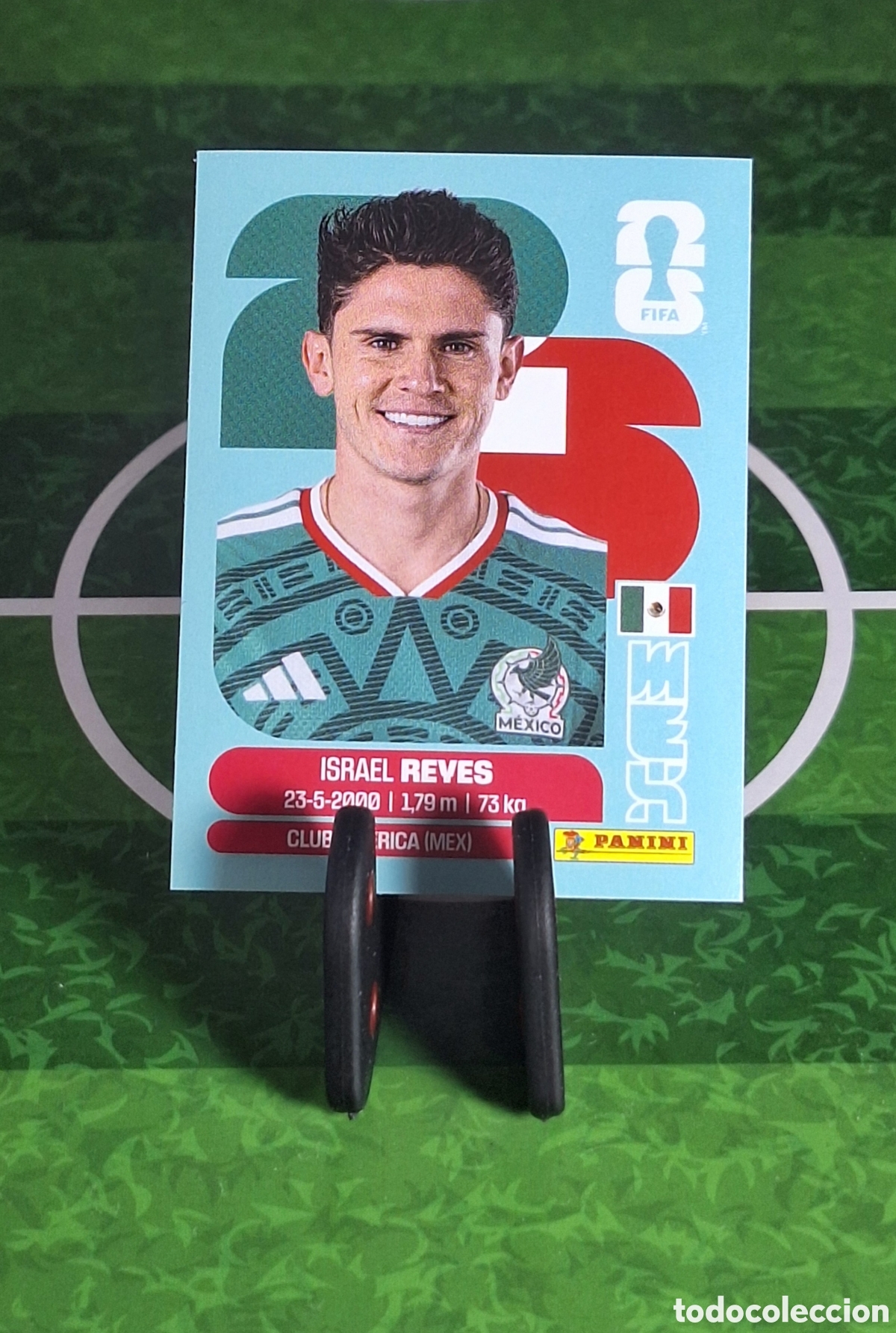 Cromos de f&uacute;tbol: ISRAEL REYES #MEX 7 MUNDIAL 2026