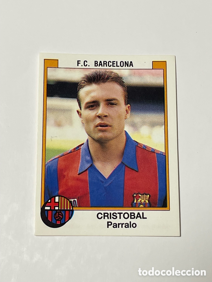 Cromos de f&uacute;tbol: Crist&oacute;bal F. C. Barcelona Panini 87/88 #46