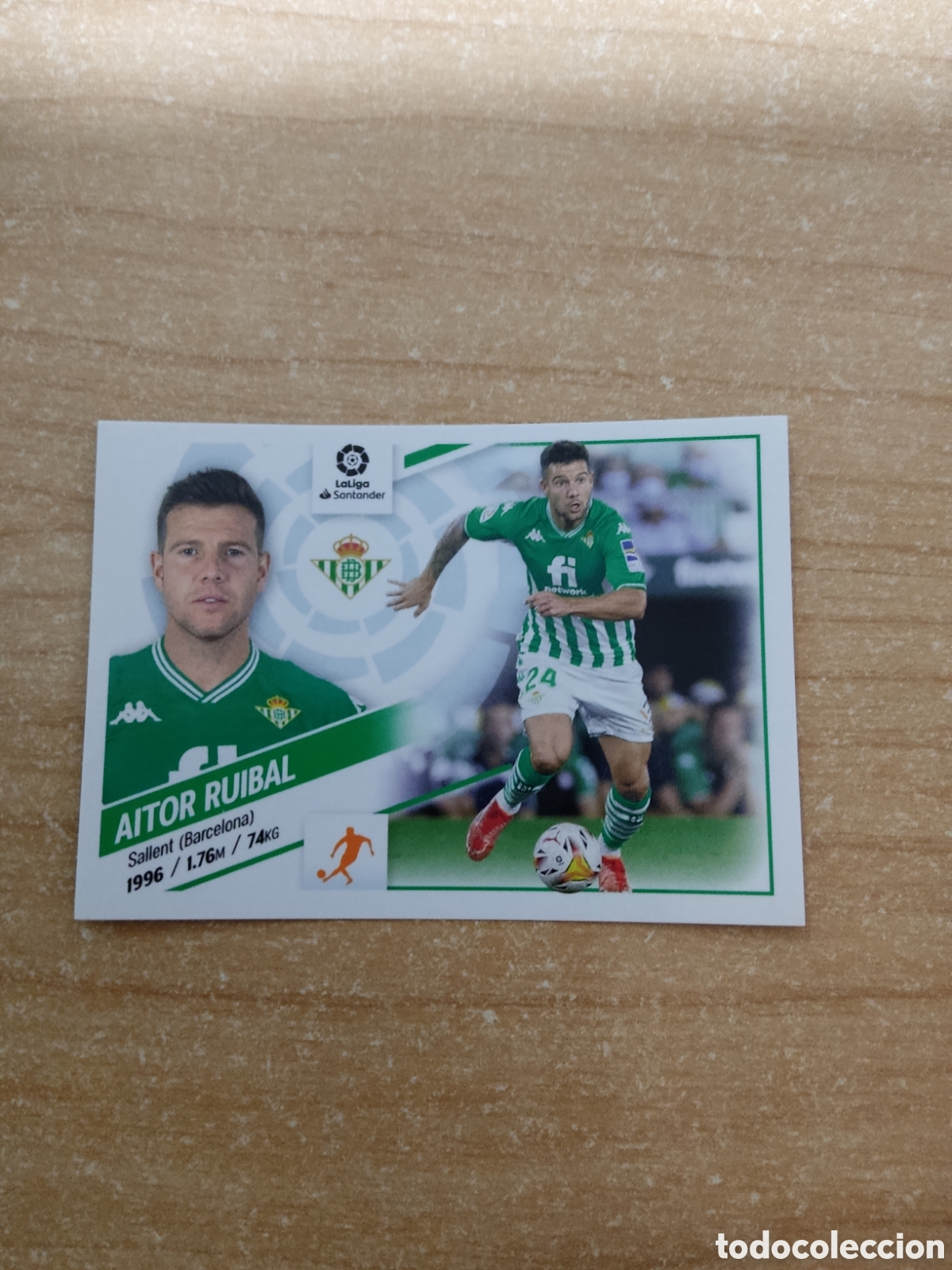 Cromos de Futebol: 16 B AITOR RUIBAL REAL BETIS LIGA ESTE 2022 2023