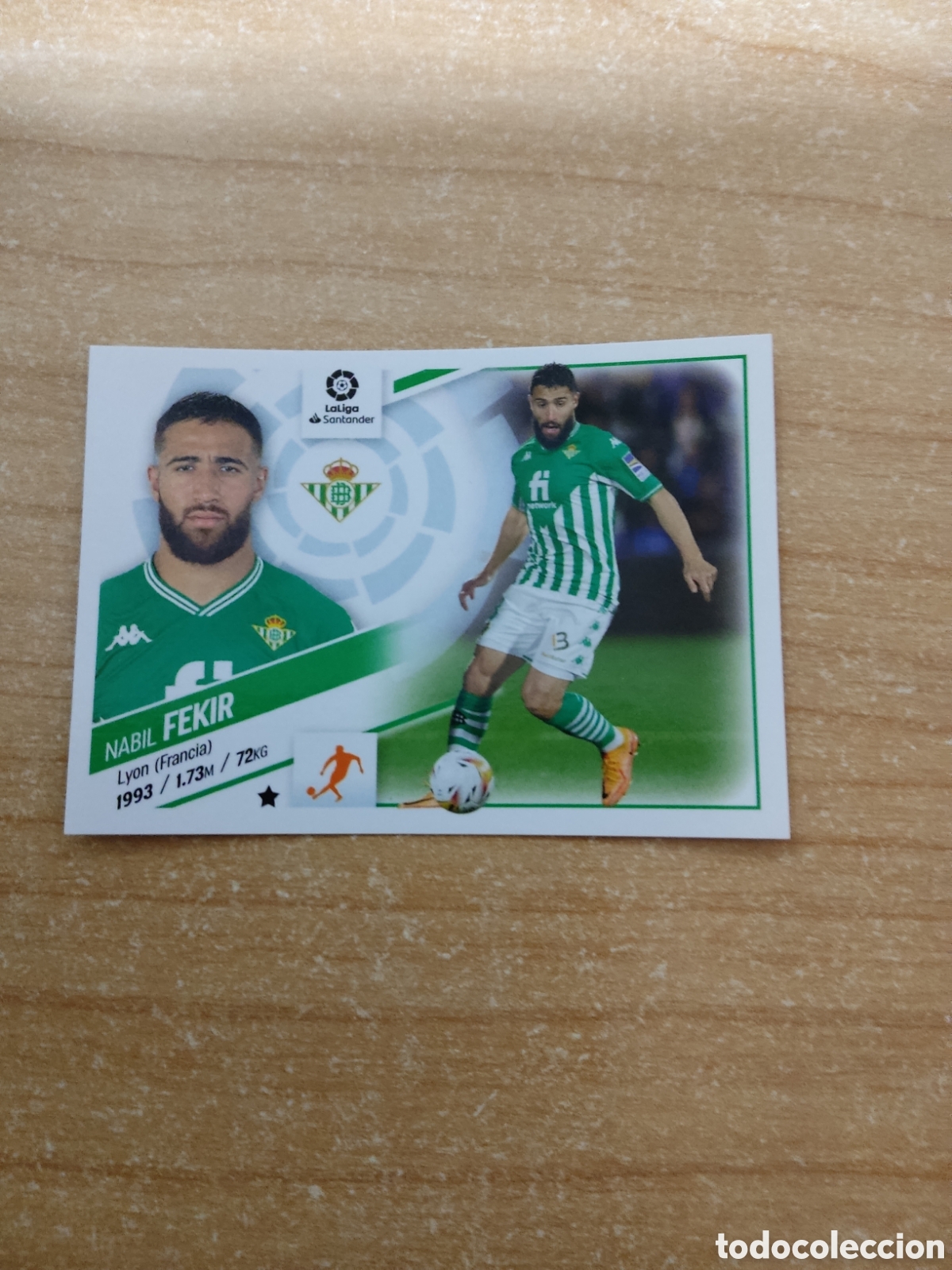 Cromos de Futebol: 17 NABIL FEKIR REAL BETIS LIGA ESTE 2022 2023