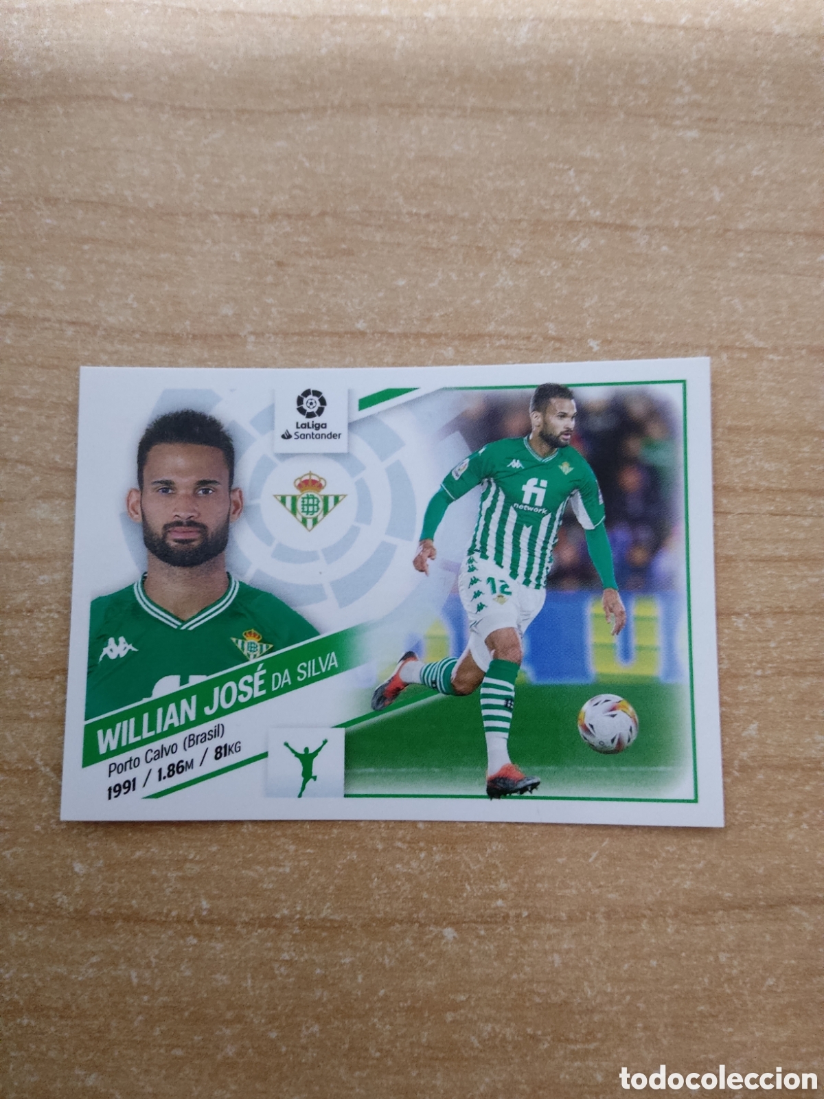 Cromos de Futebol: 20 WILLIAN JOSE REAL BETIS LIGA ESTE 2022 2023