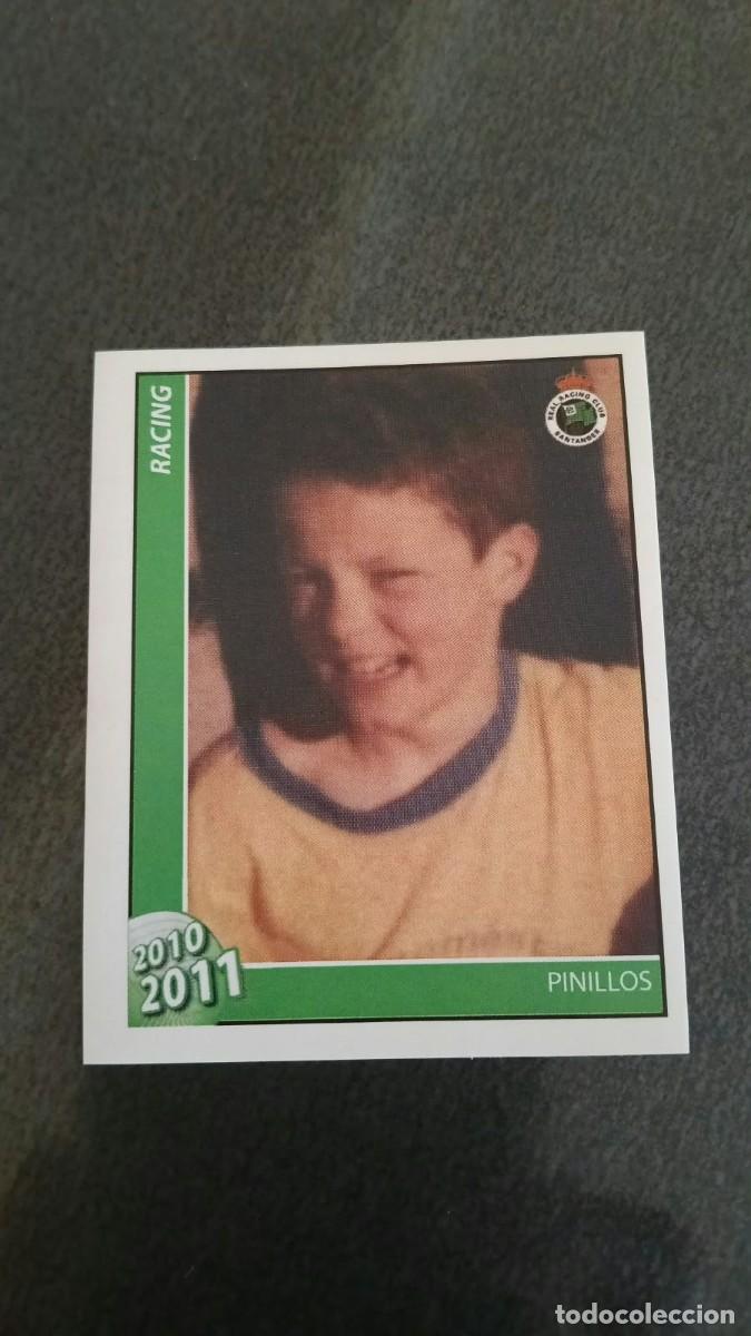 Cromos de f&uacute;tbol: Footprint 2010 2011 Oficial Racing De Santander 53 Pinillos