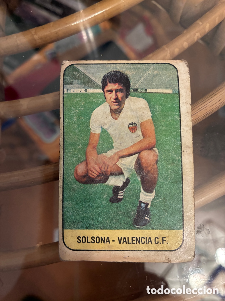 Cromos de f&uacute;tbol: Cromo SOLSONA Valencia Liga 78/79