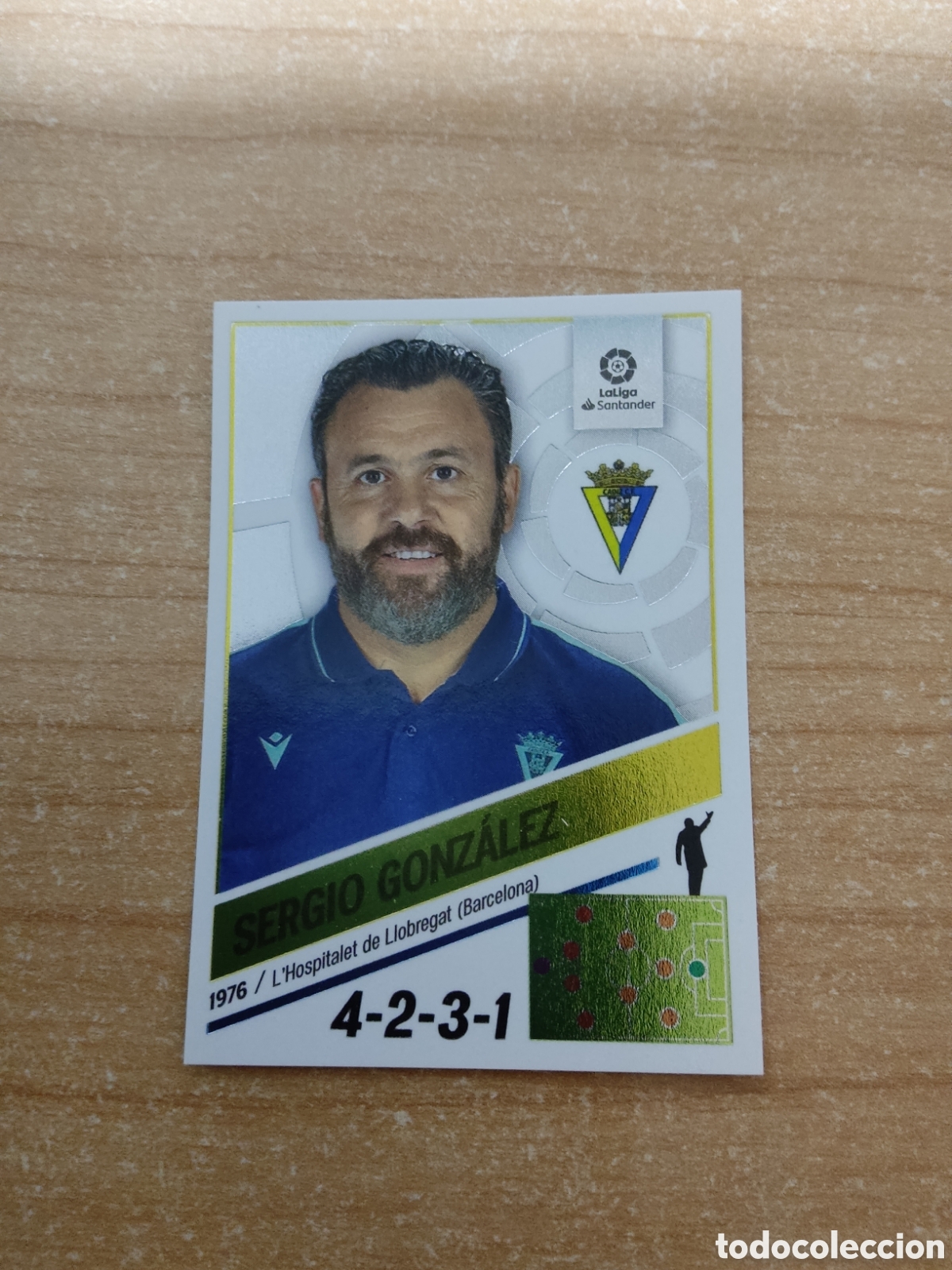 Cromos de f&uacute;tbol: 2 SERGIO GONZALEZ CADIZ LIGA ESTE 2022 2023
